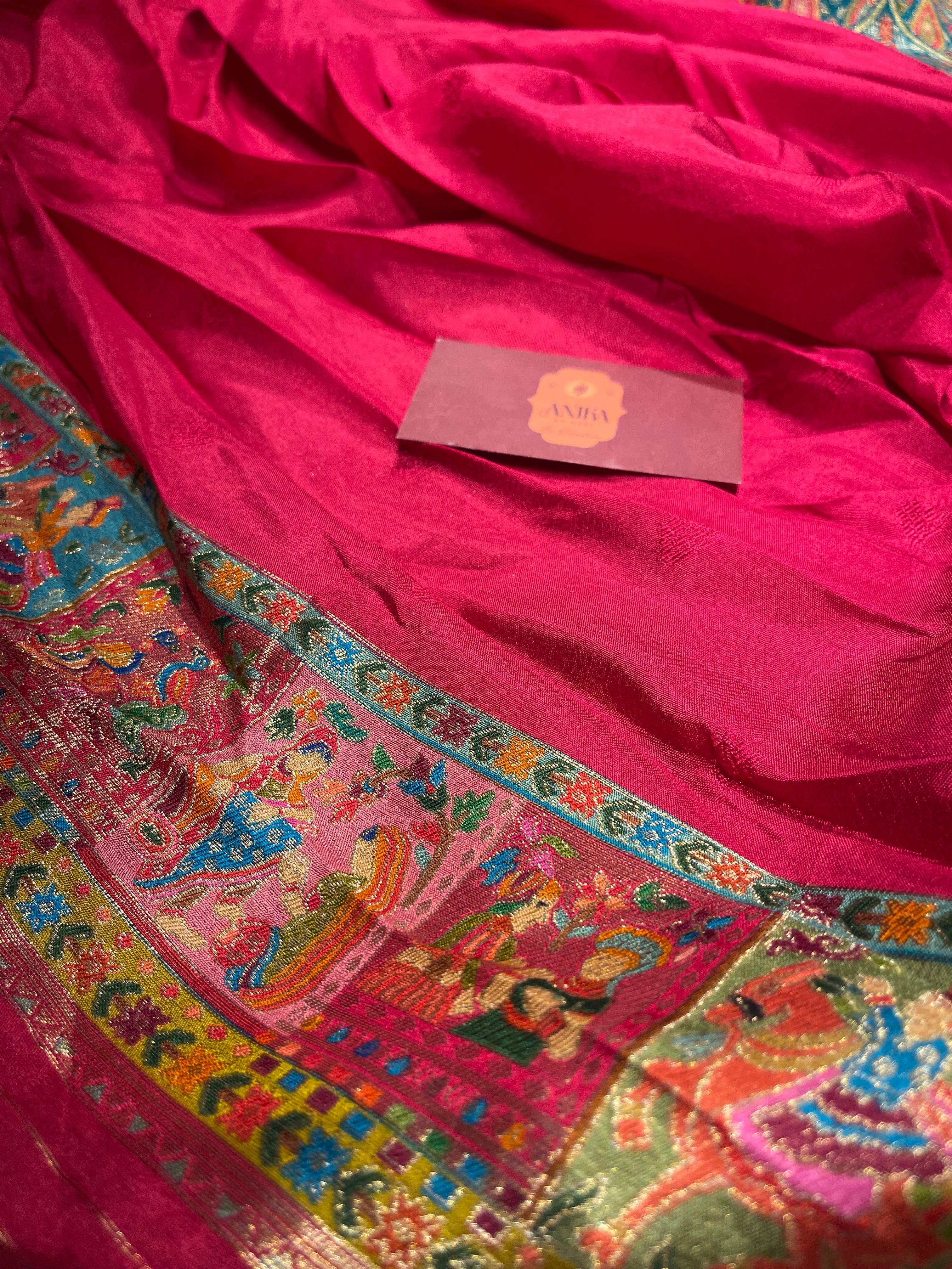 Pashmina silk saree - PS27