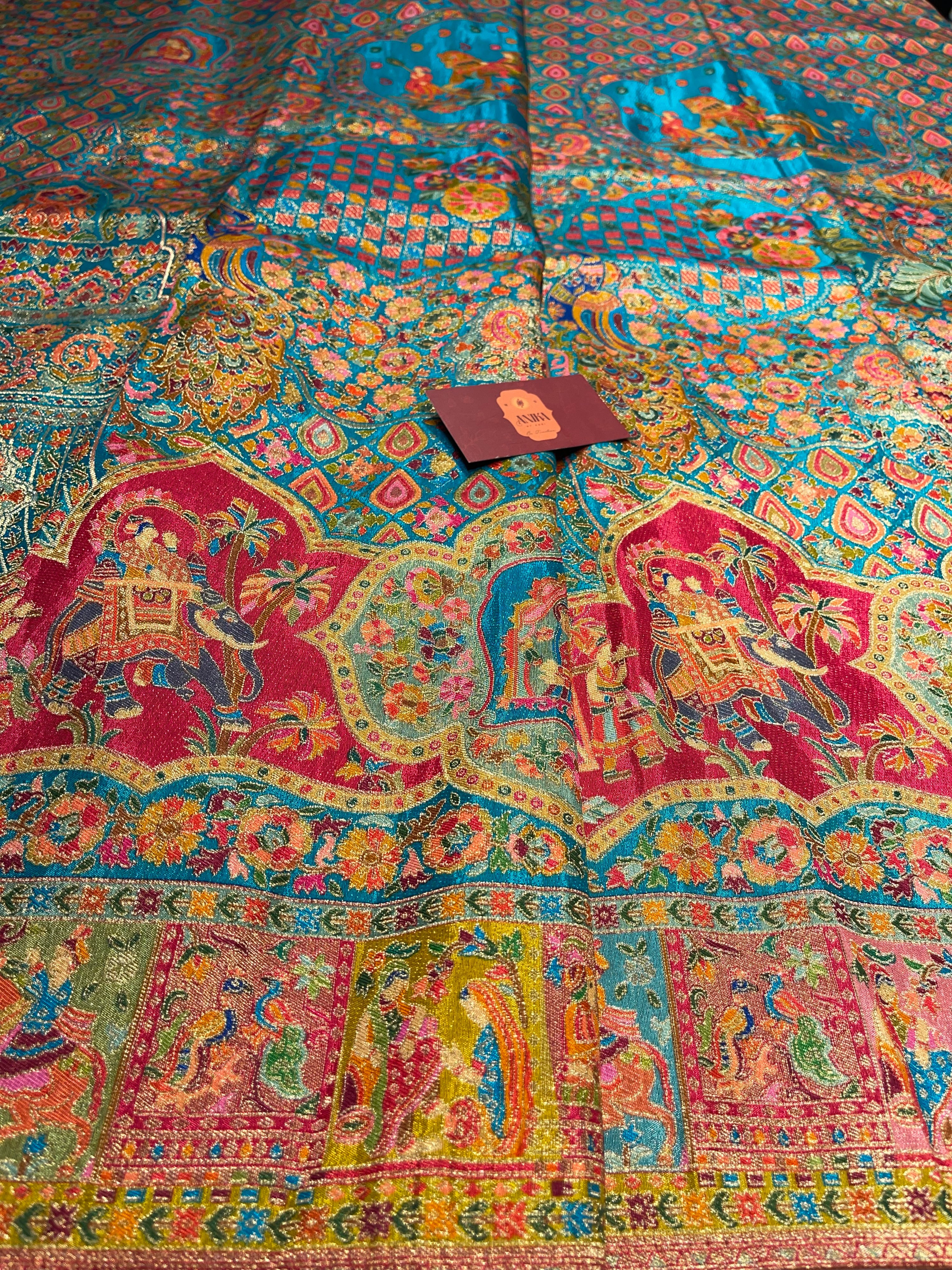 Pashmina silk saree - PS27