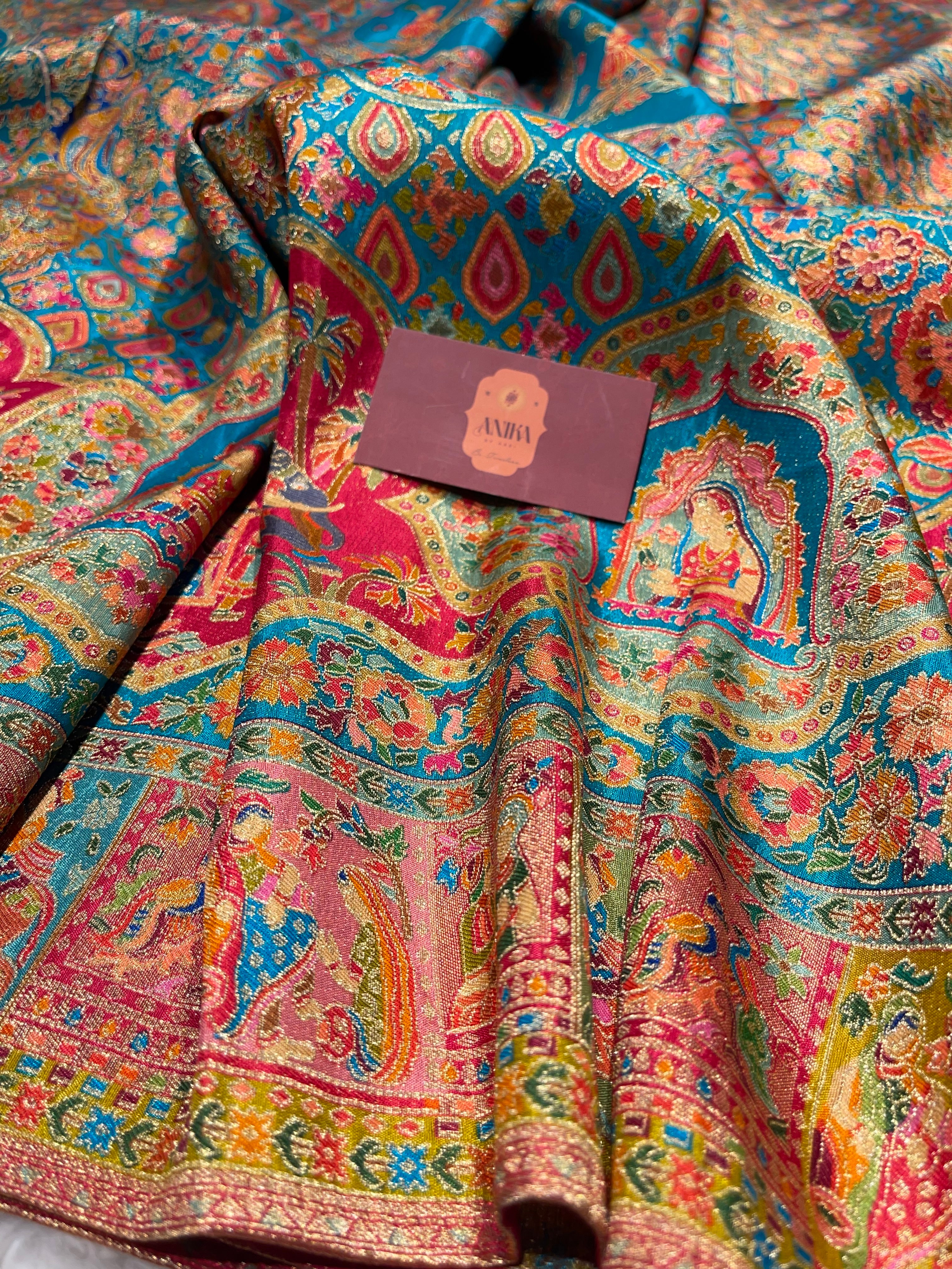 Pashmina silk saree - PS27