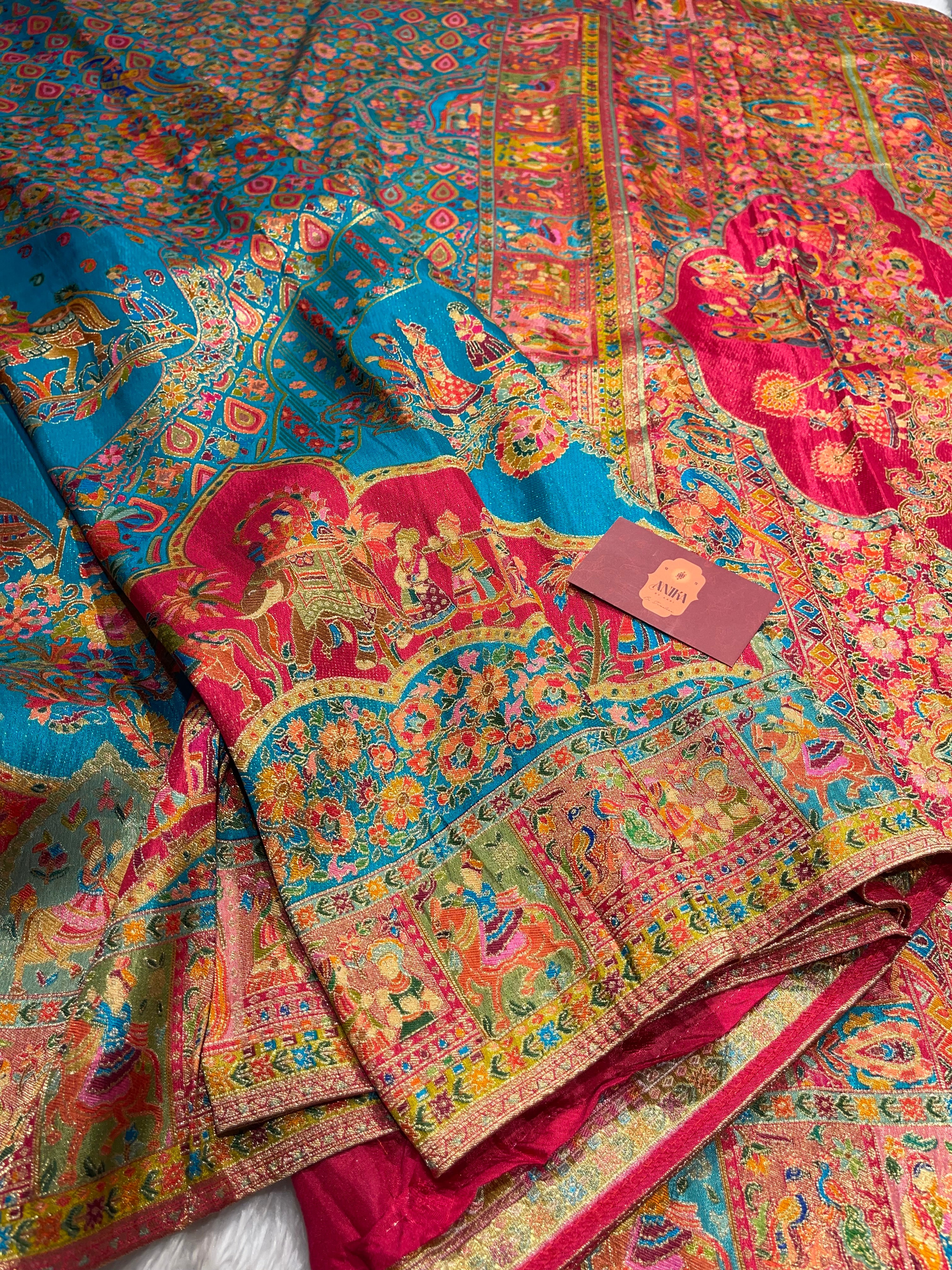 Pashmina silk saree - PS27