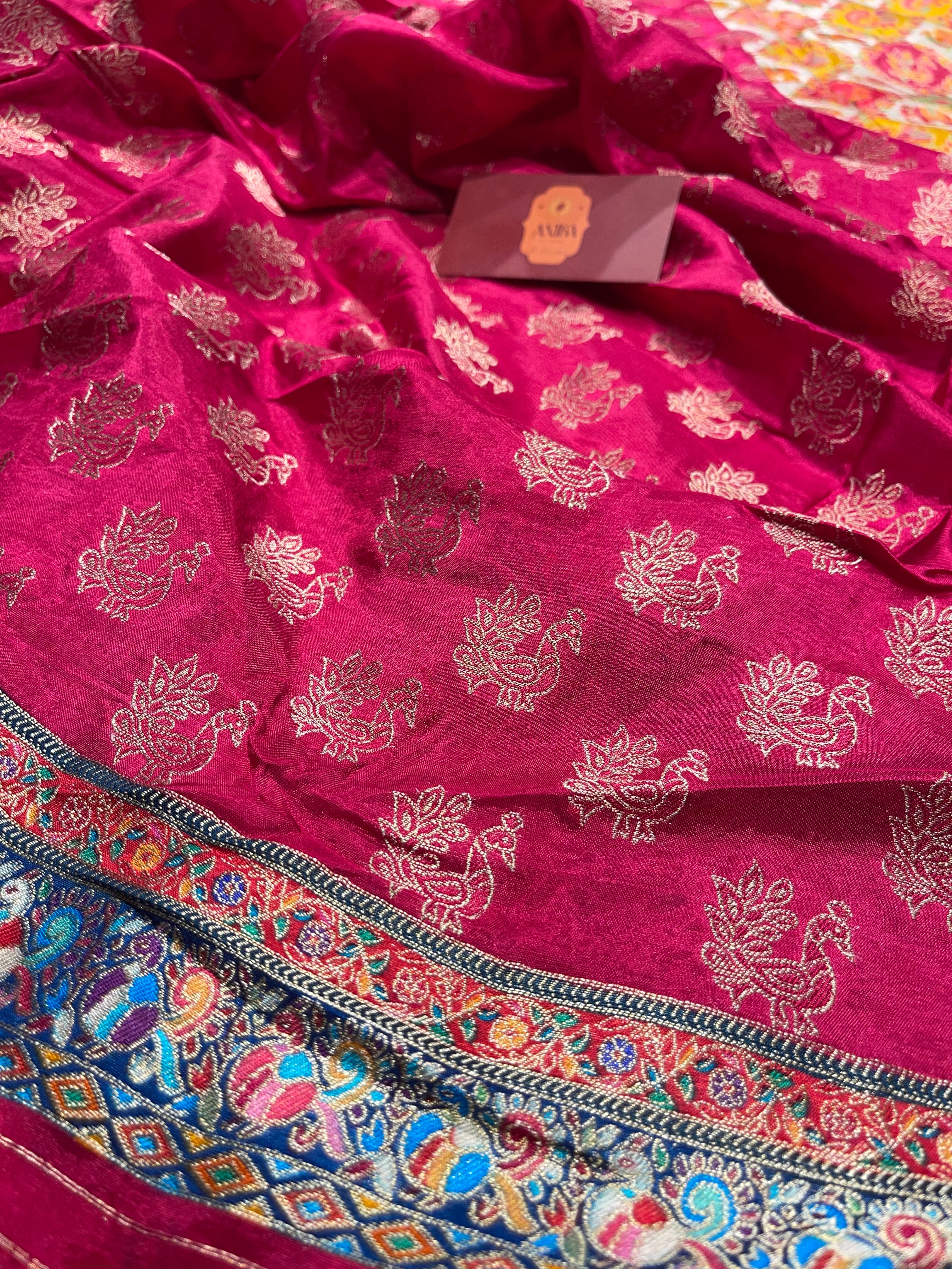 Pashmina silk saree - PS26
