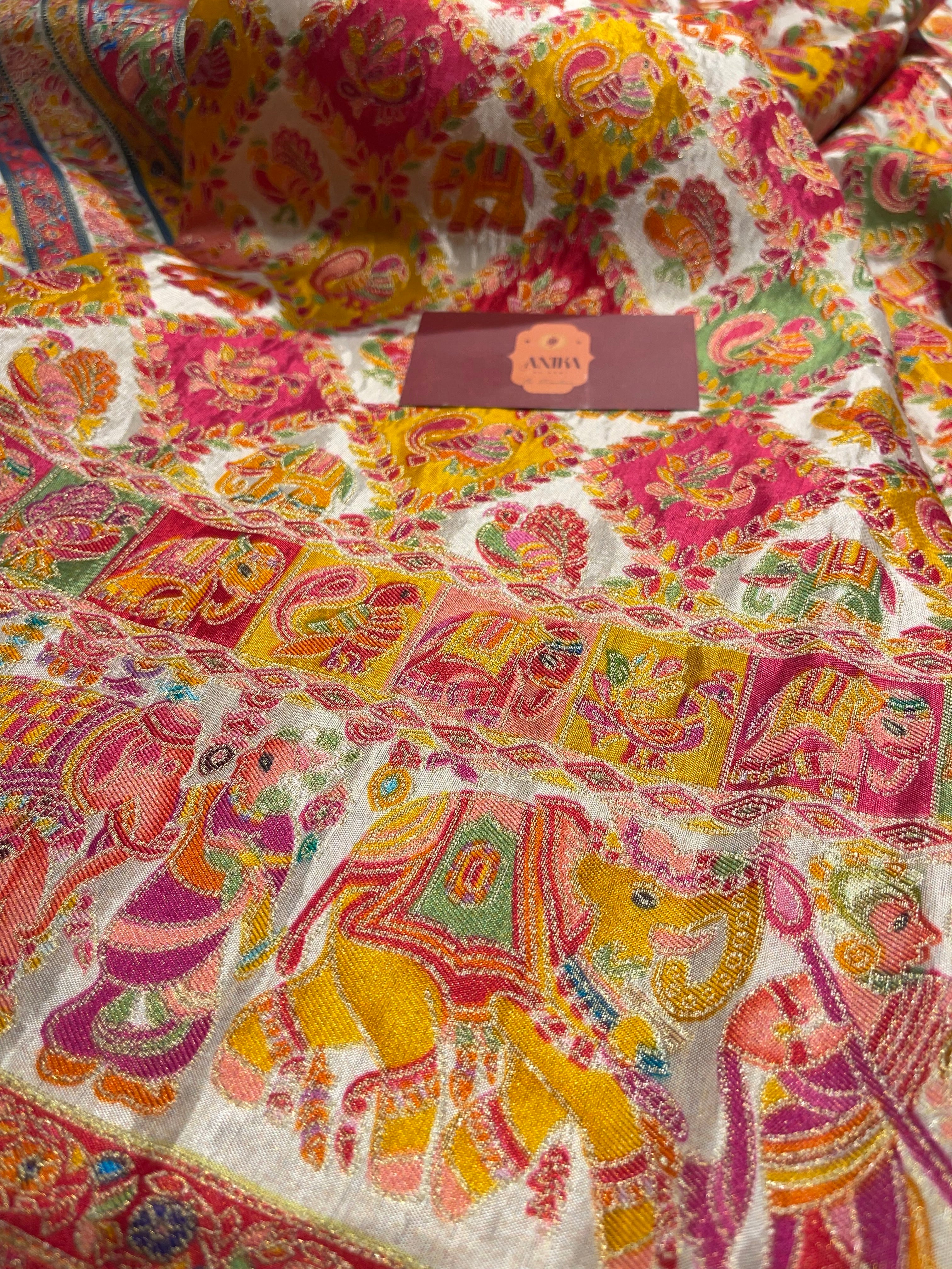 Pashmina silk saree - PS26