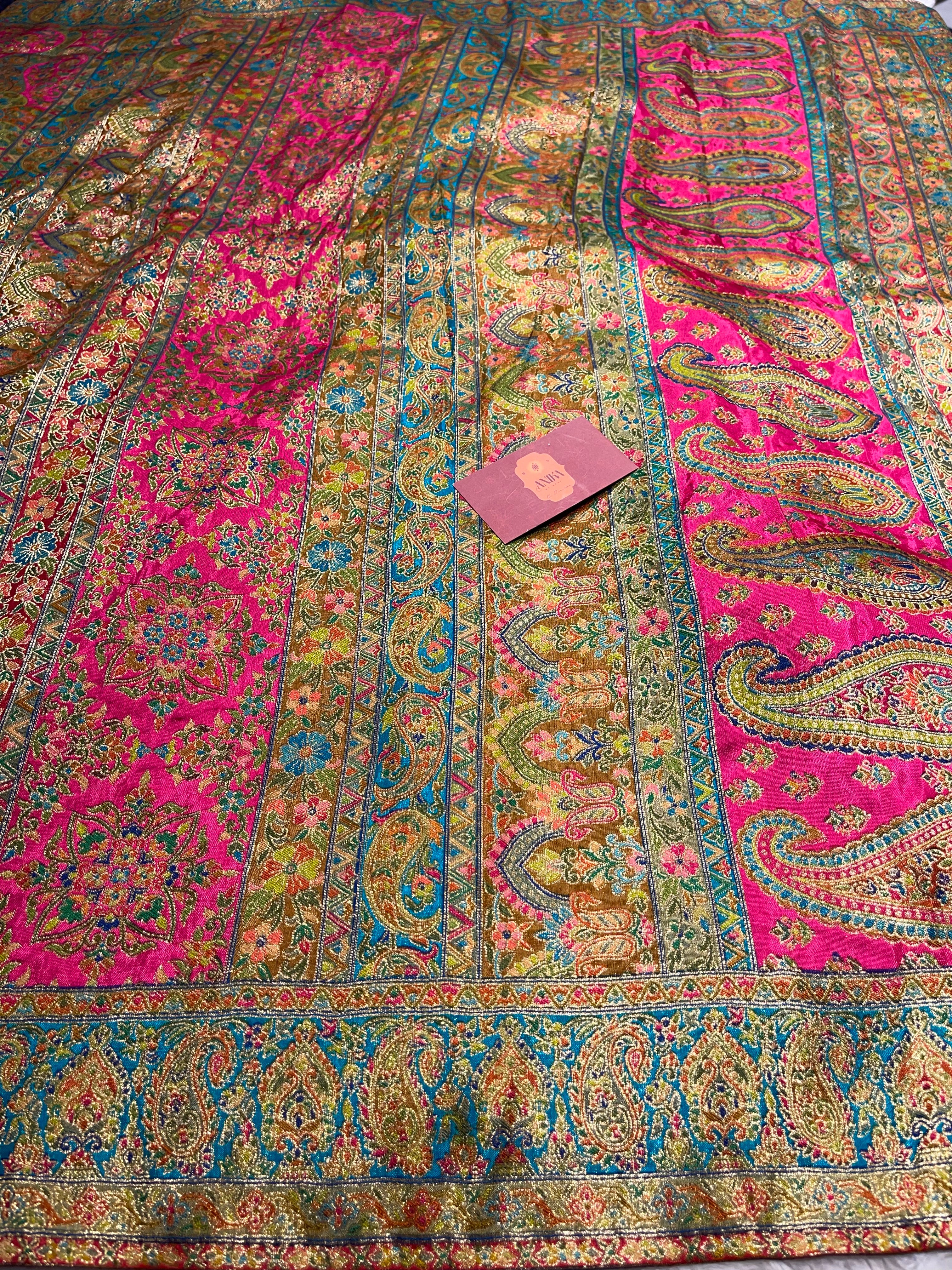 Pashmina silk saree - PS25