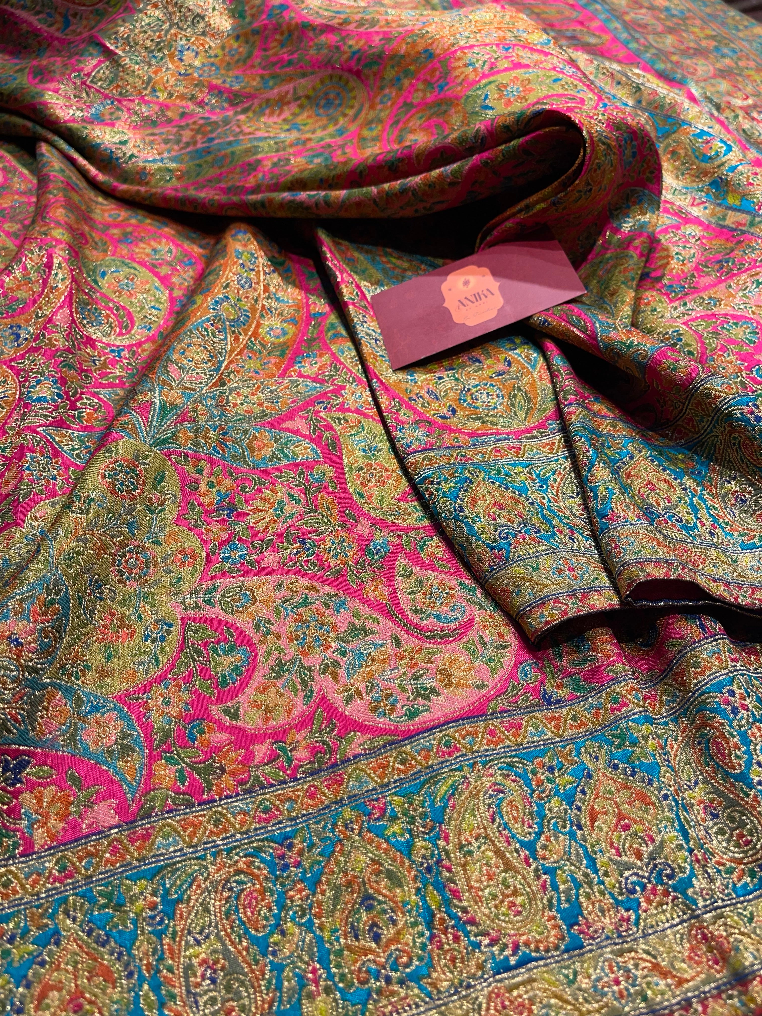 Pashmina silk saree - PS25