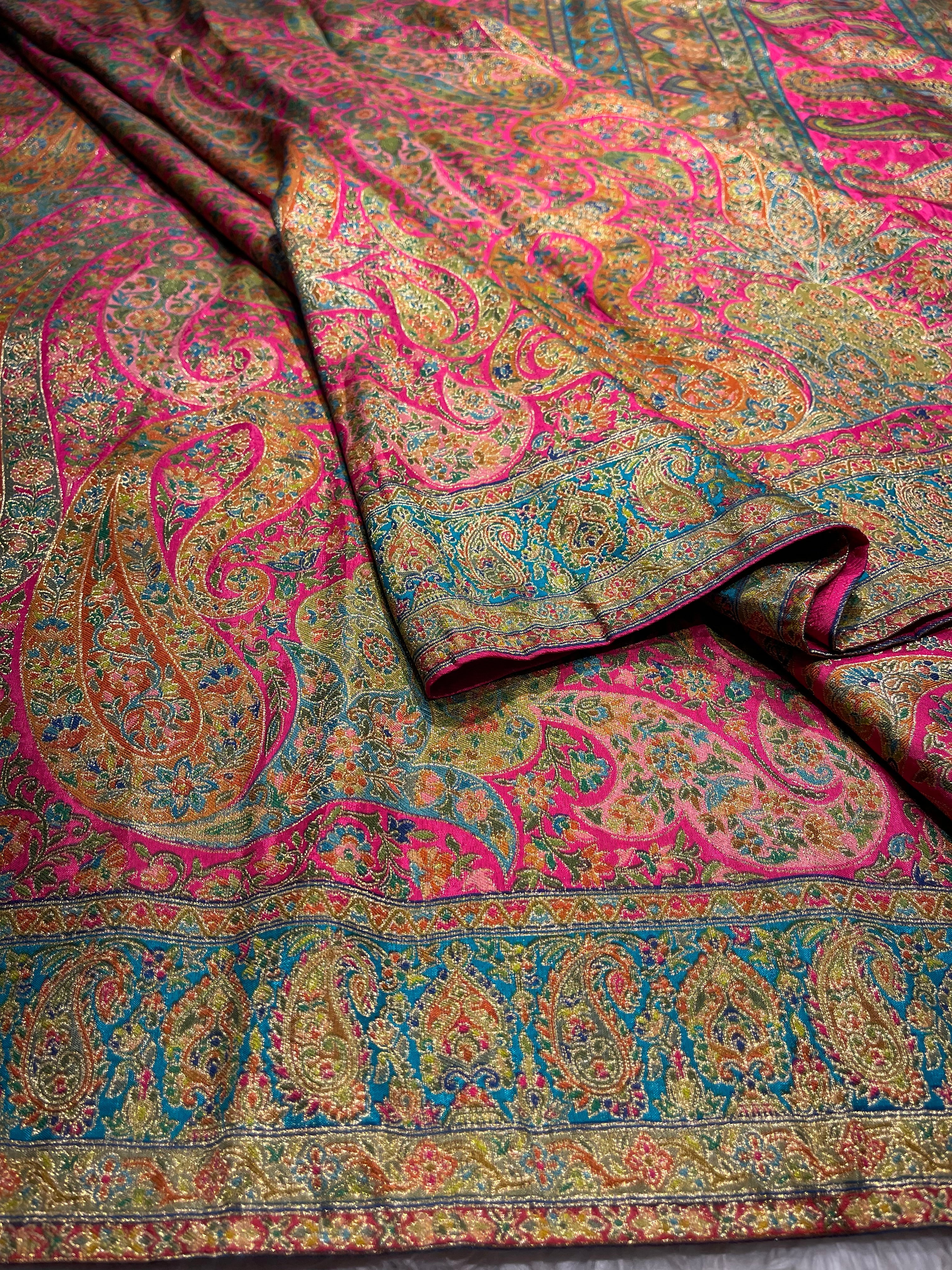 Pashmina silk saree - PS25