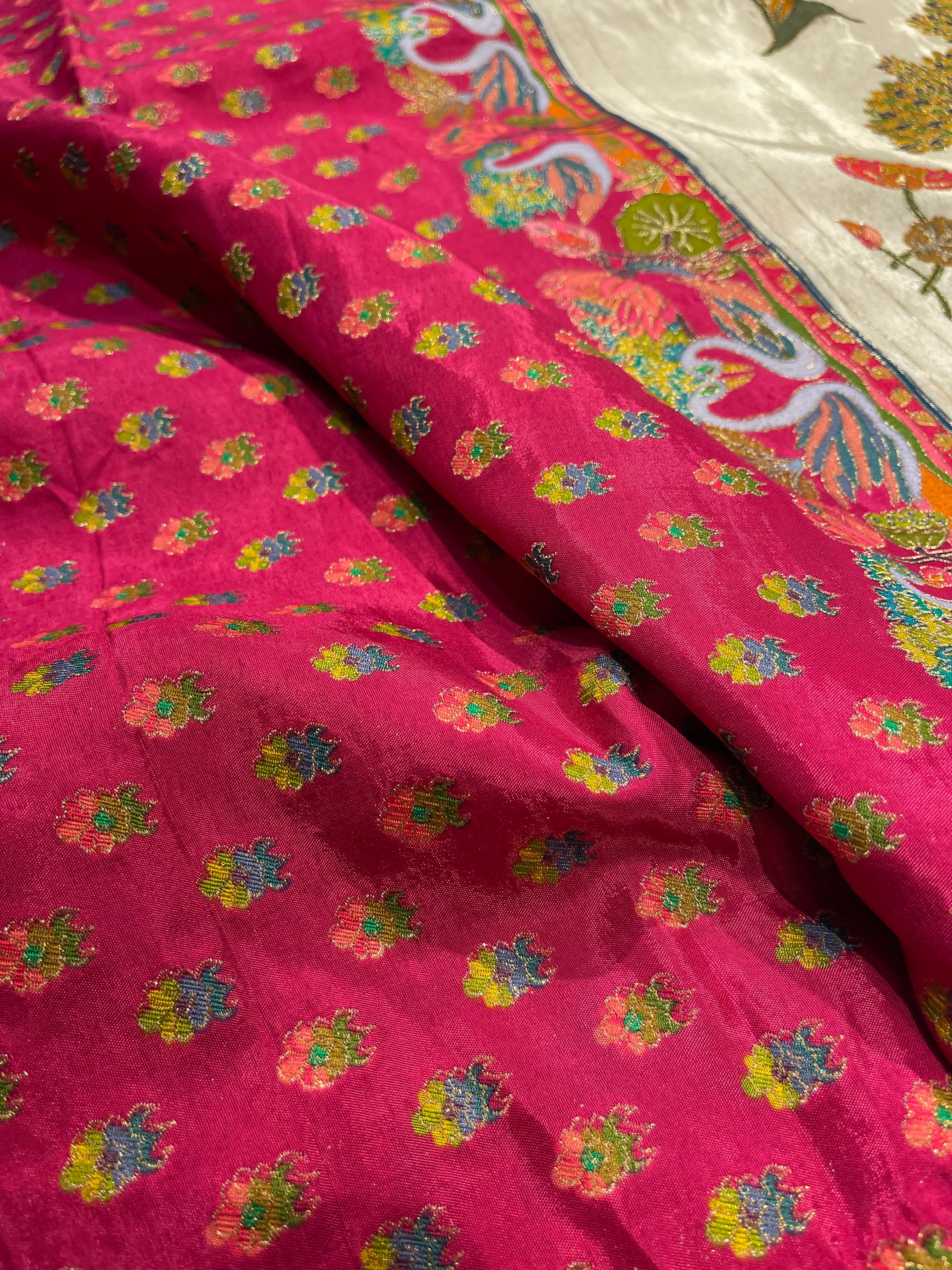 Pashmina silk saree - PS24