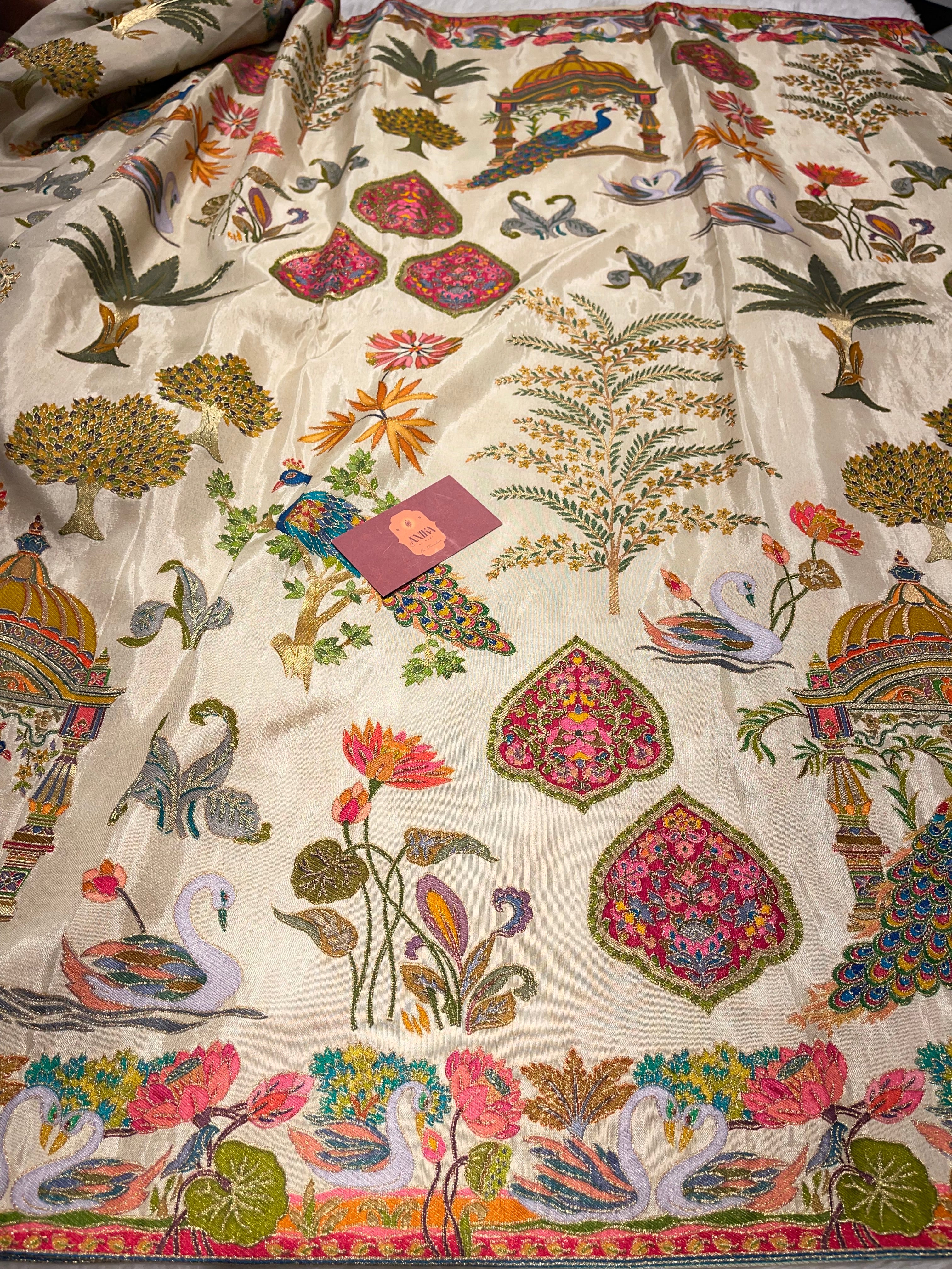 Pashmina silk saree - PS24