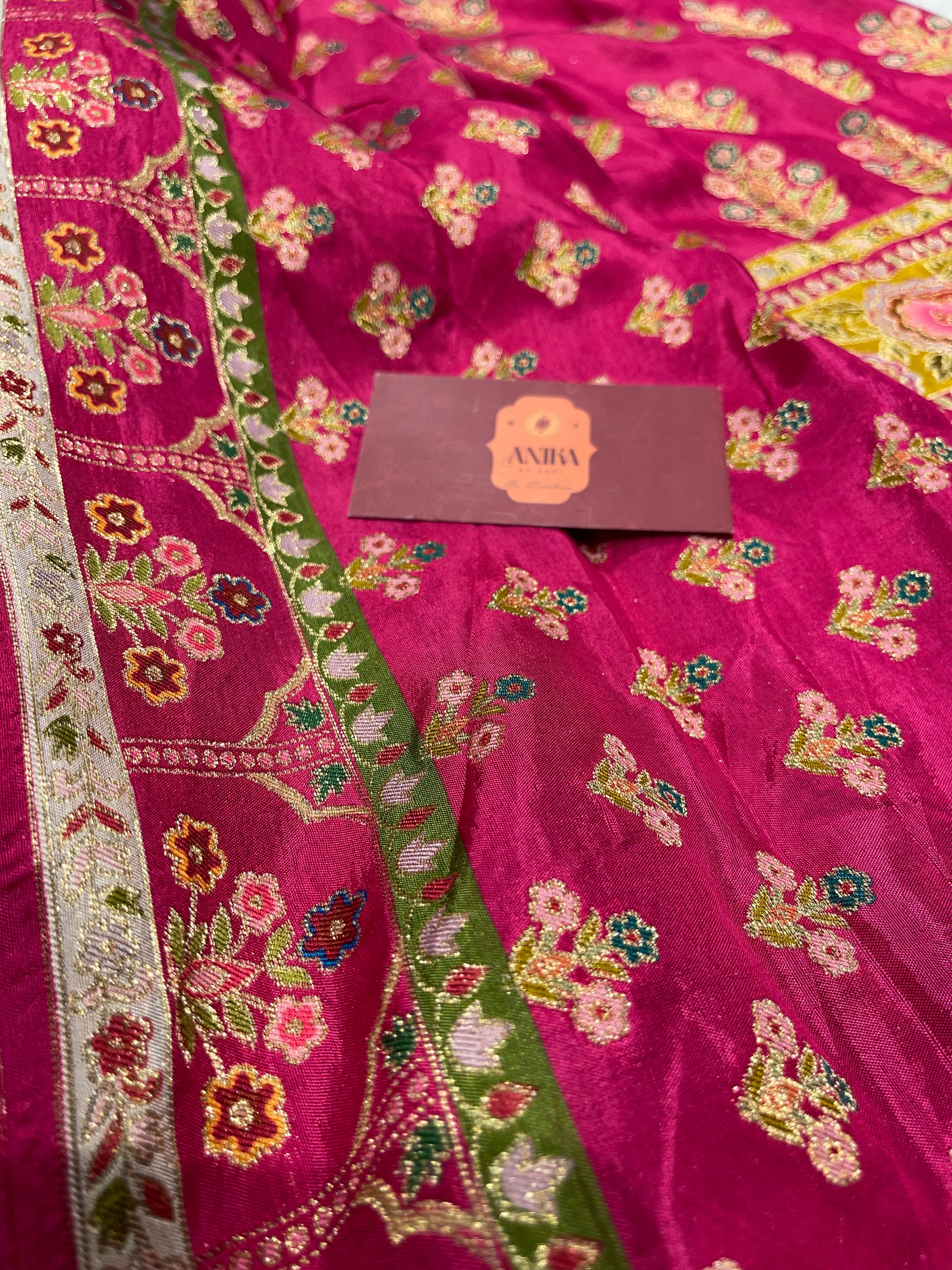 Pashmina silk saree - PS23