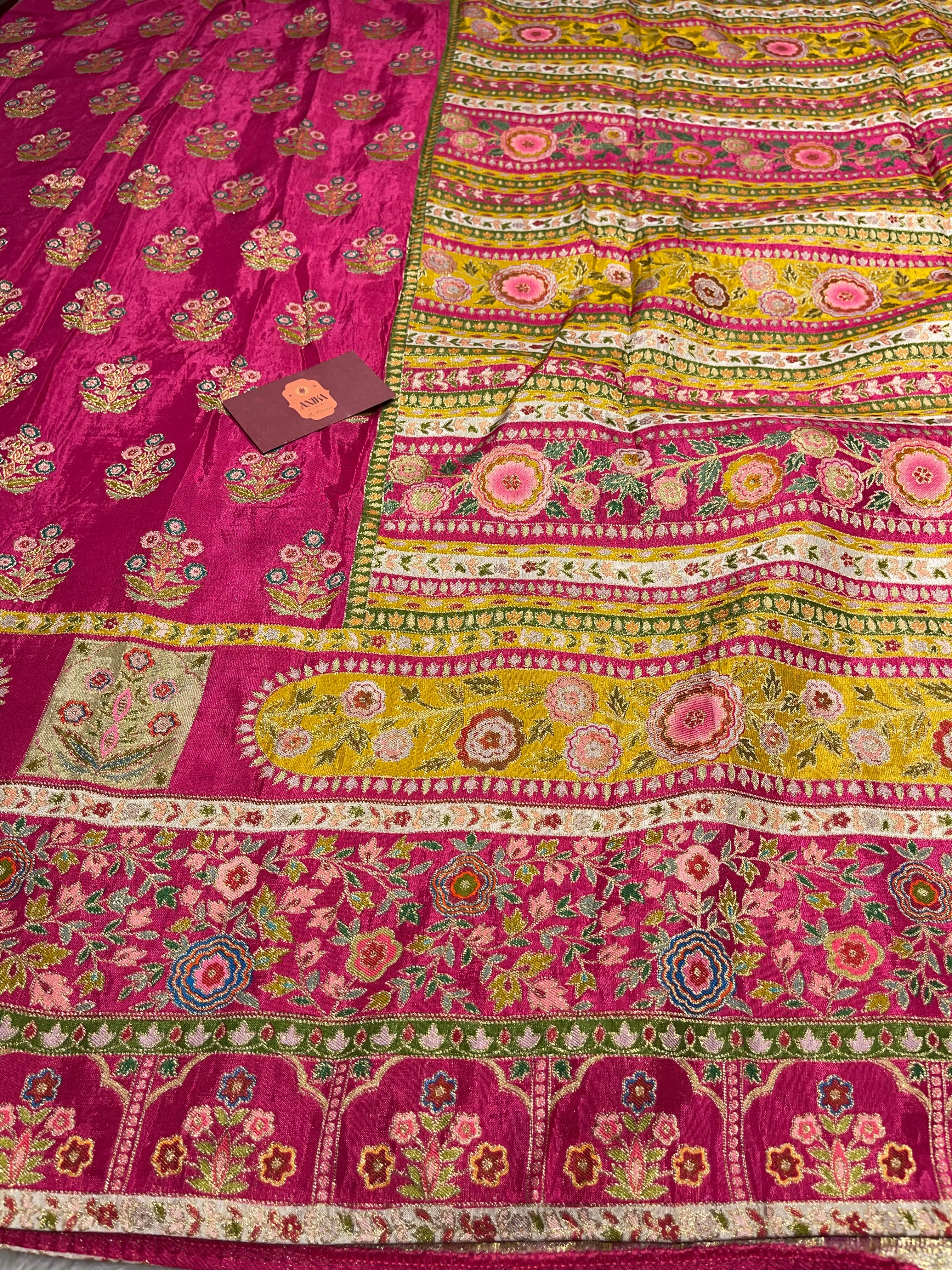 Pashmina silk saree - PS23