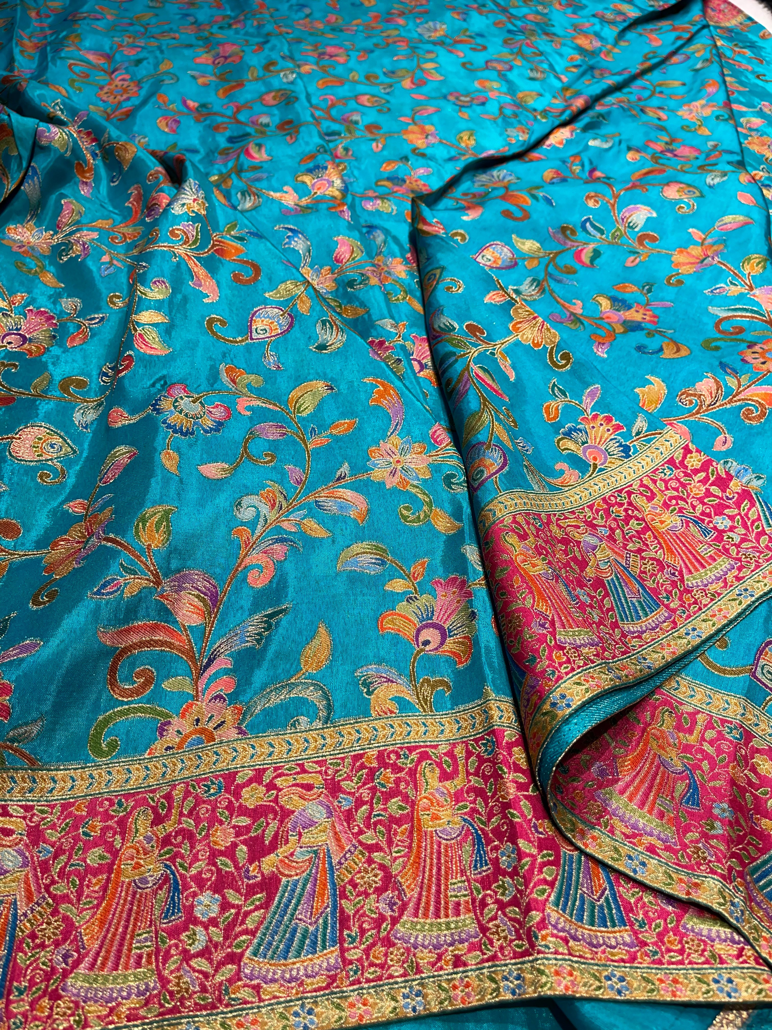 Pashmina silk saree - PS22