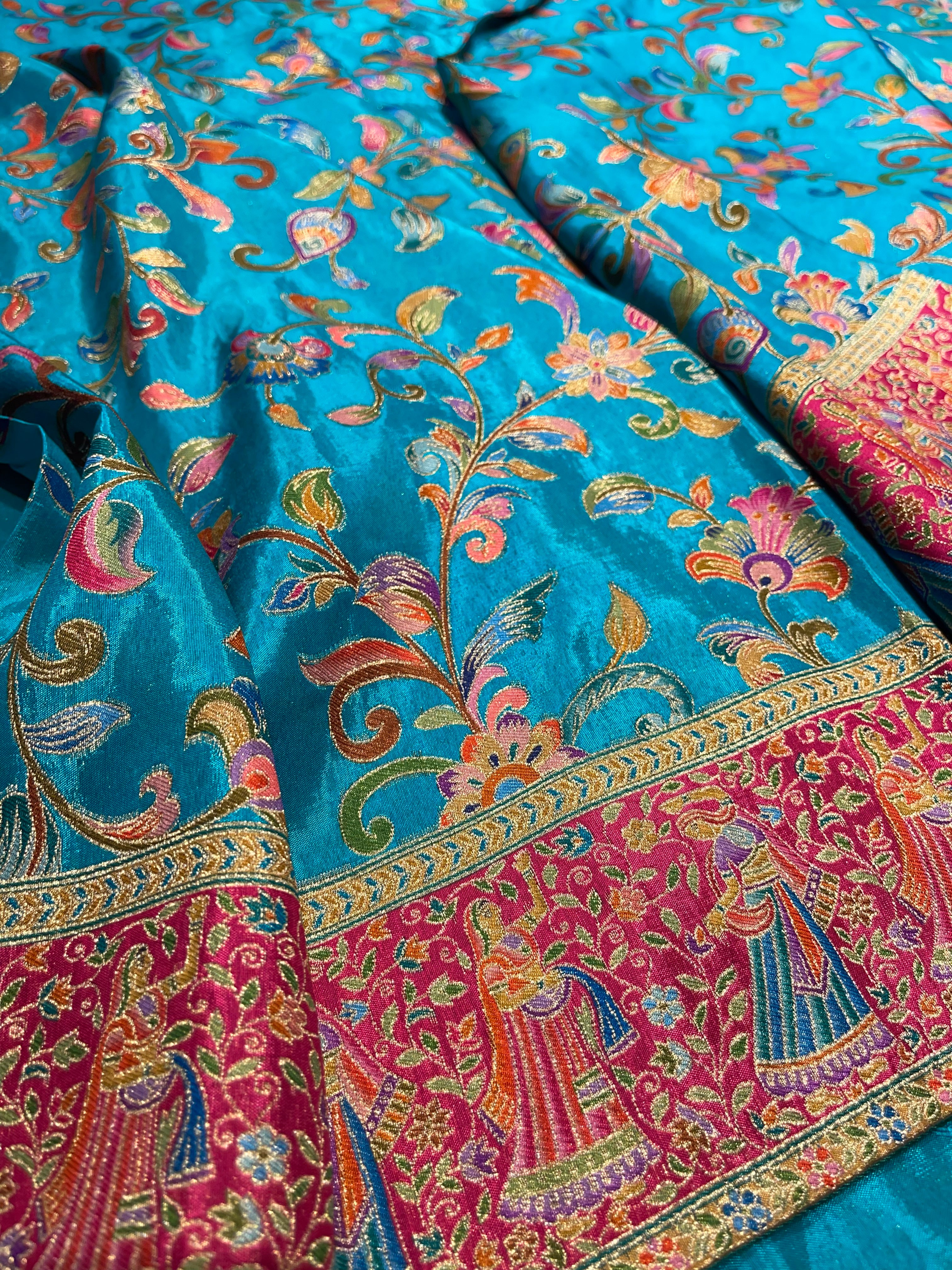 Pashmina silk saree - PS22