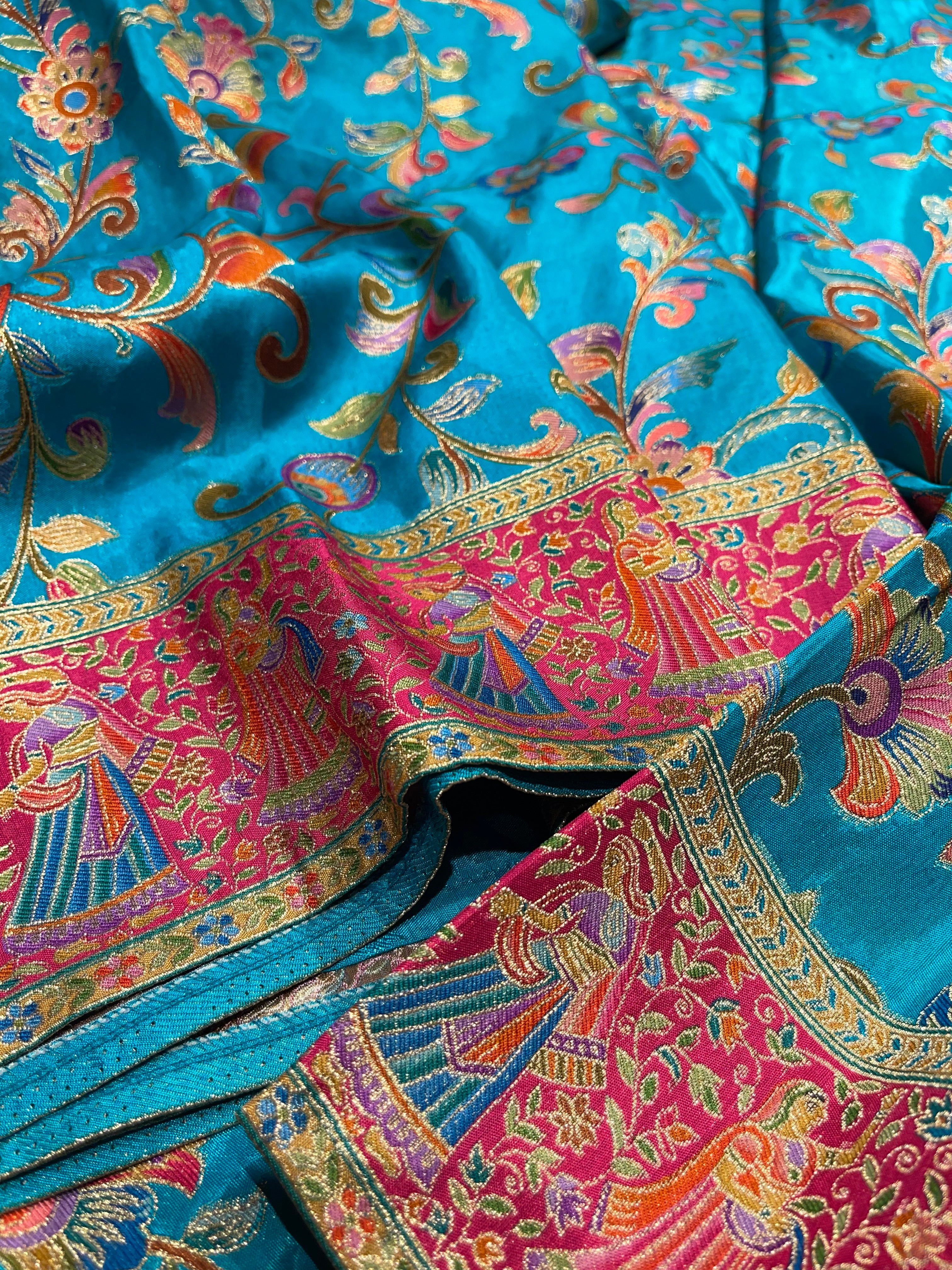 Pashmina silk saree - PS22