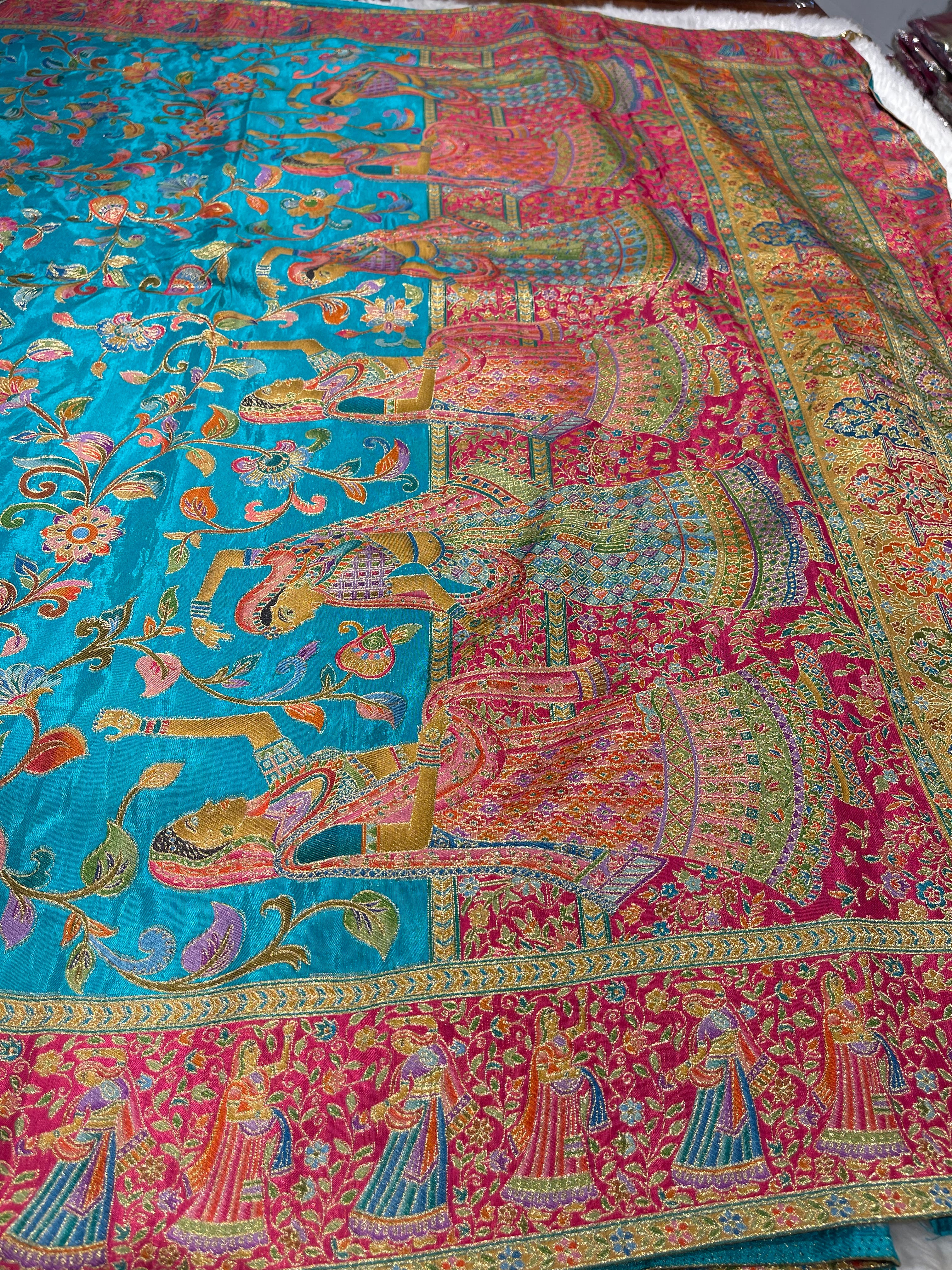 Pashmina silk saree - PS22