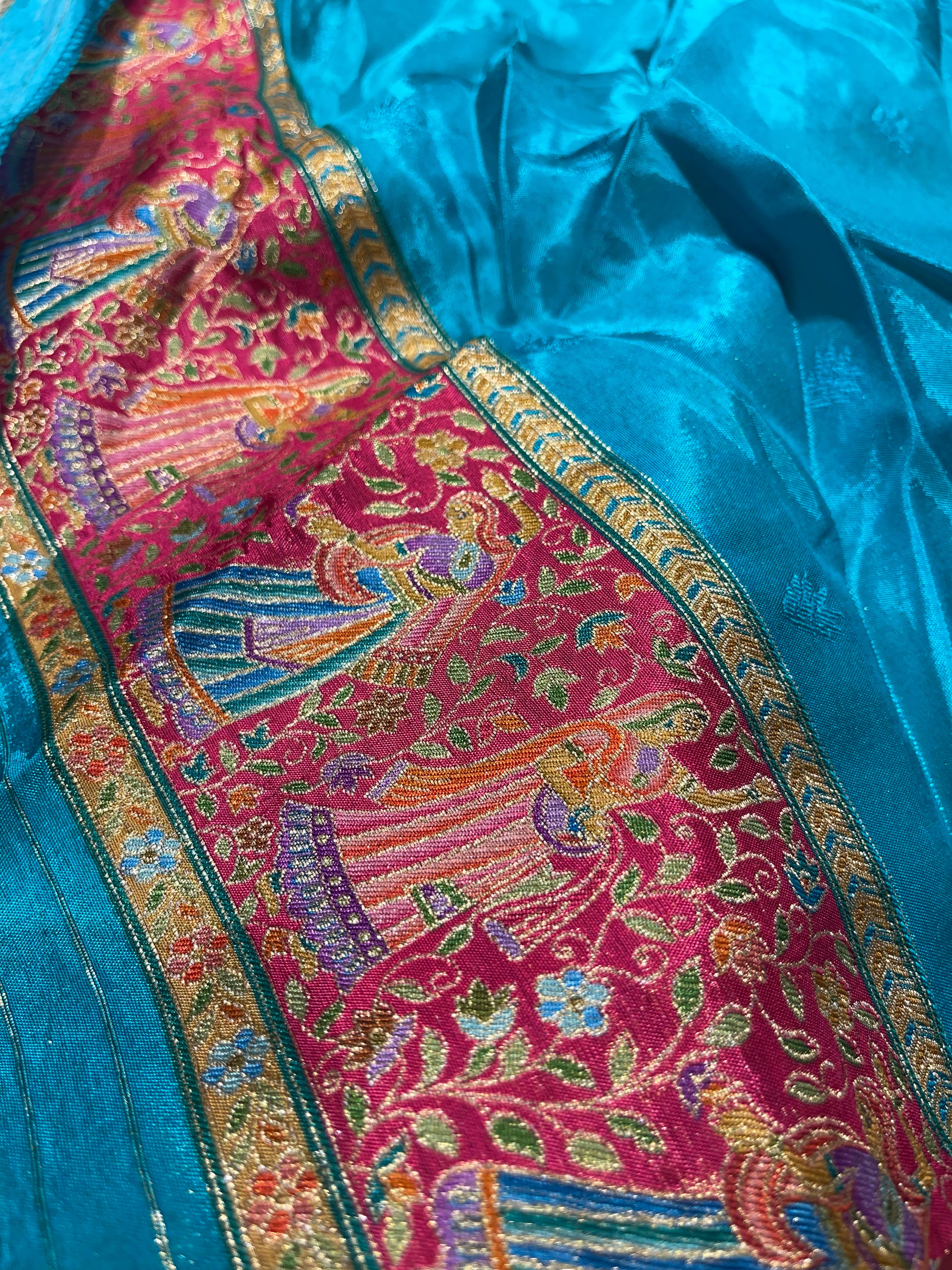 Pashmina silk saree - PS22