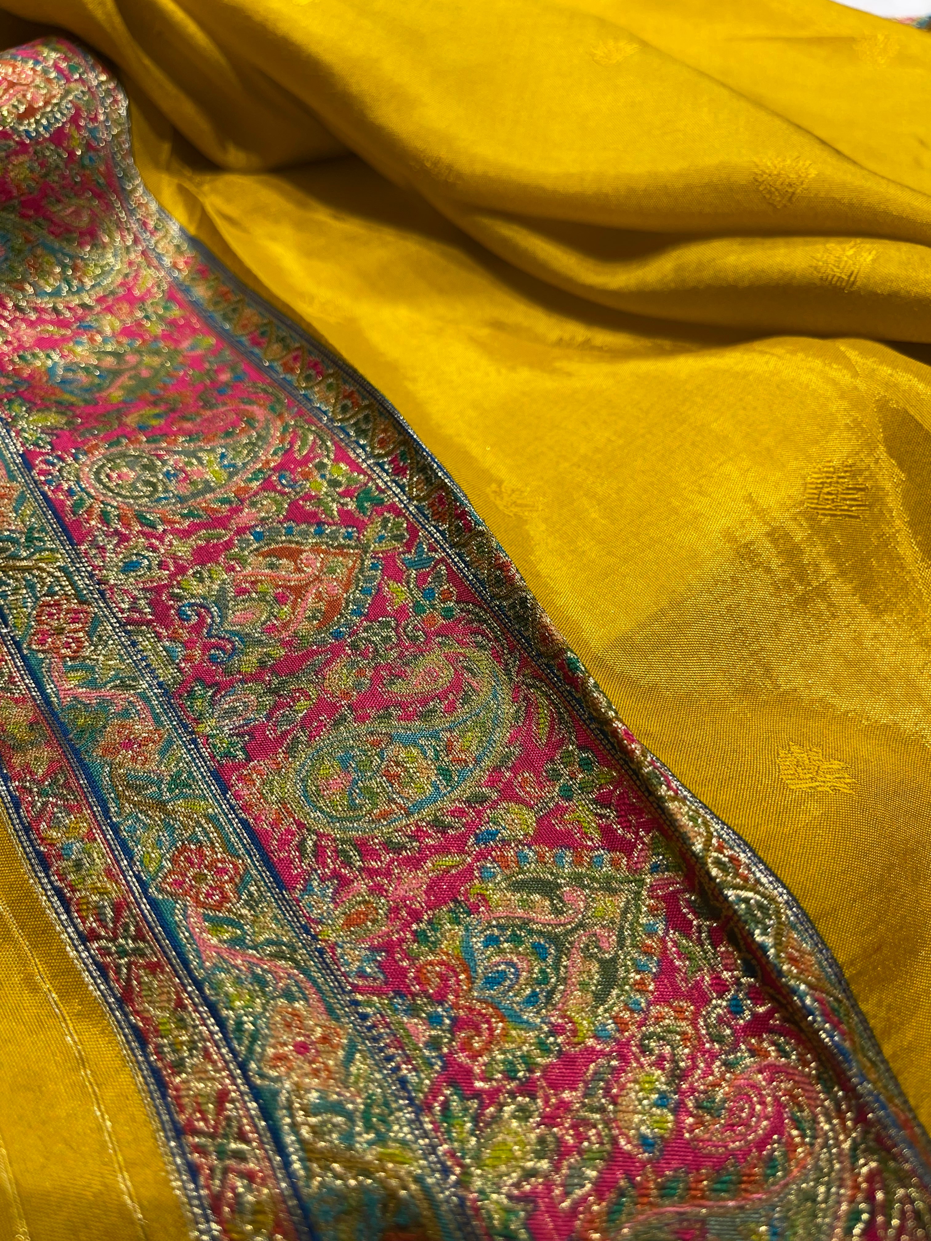 Pashmina silk saree - PS21