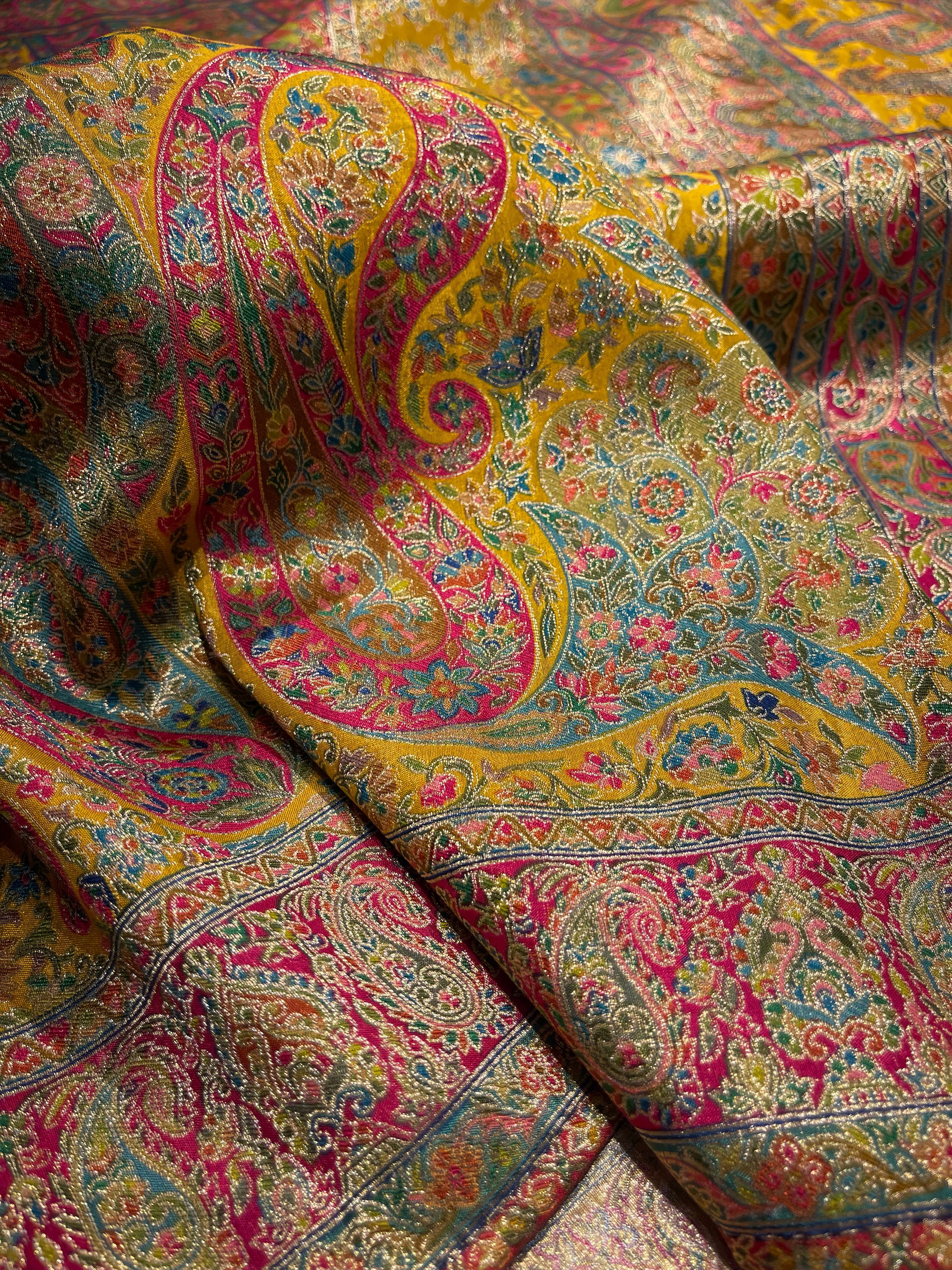 Pashmina silk saree - PS21