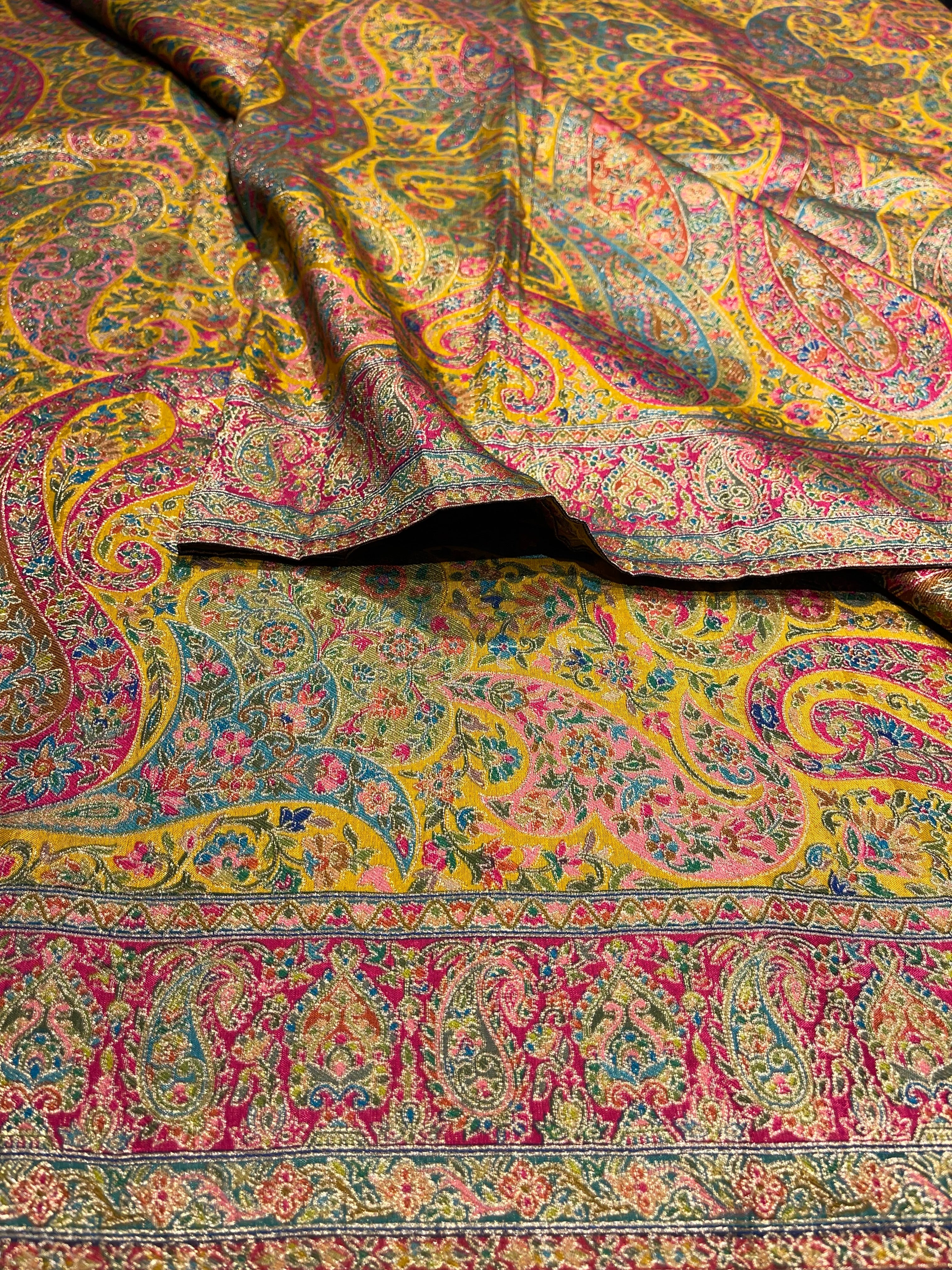 Pashmina silk saree - PS21