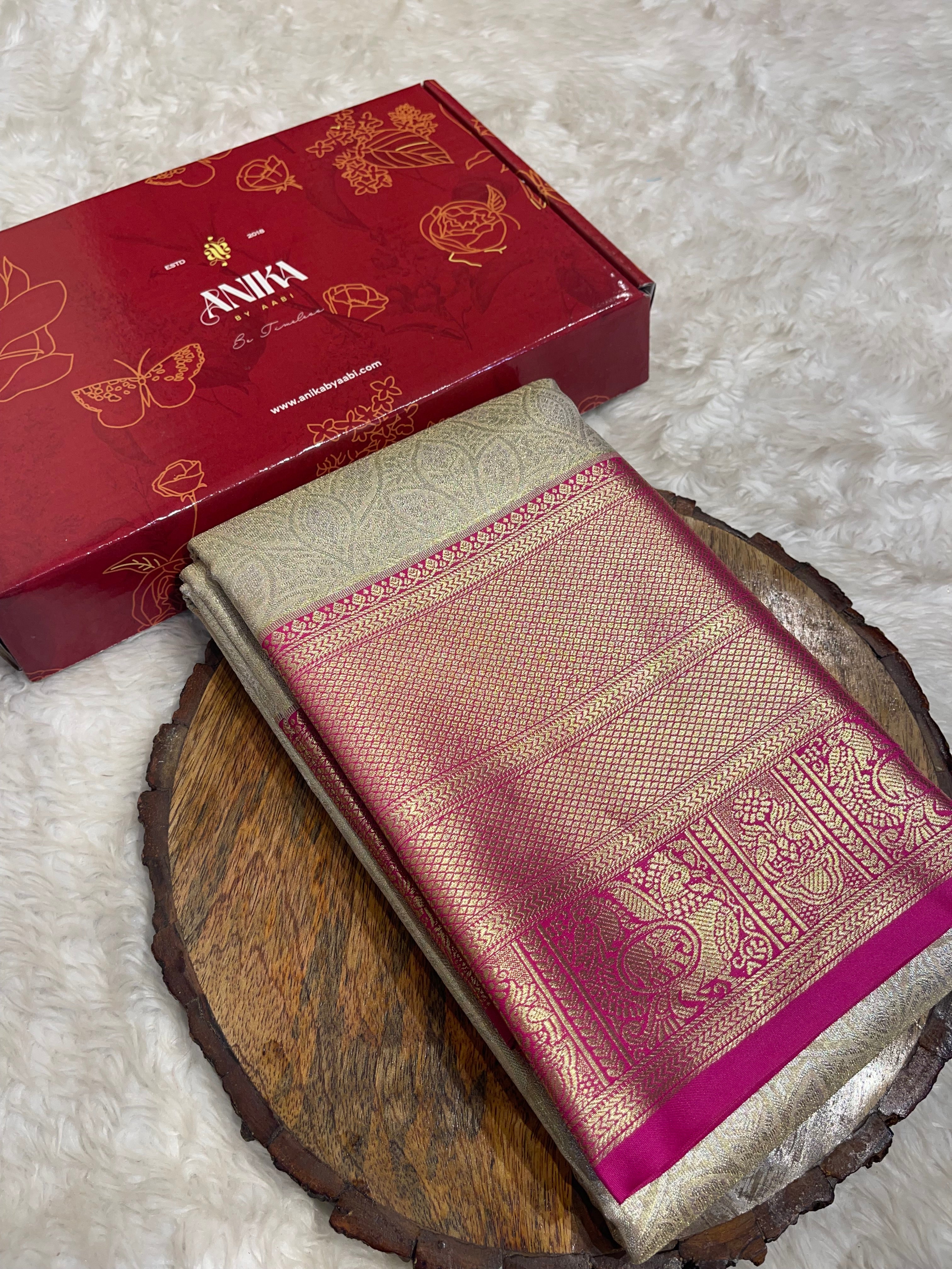 SWAYAMVARAM-HALFWHITE WITH PINK SAREE