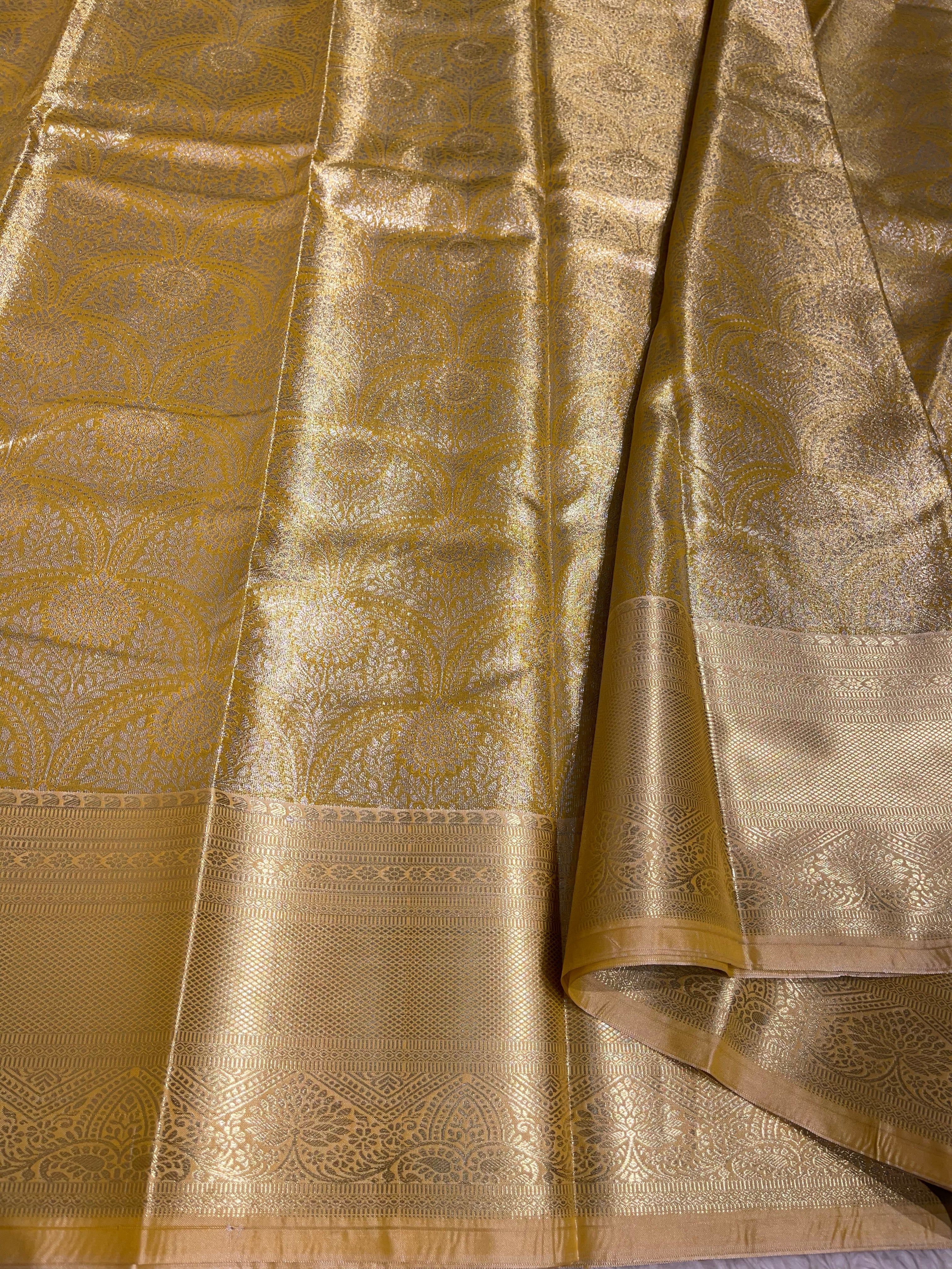 SWAYAMVARAM-MUSTARD YELLOW BRIDAL EDIT SAREE