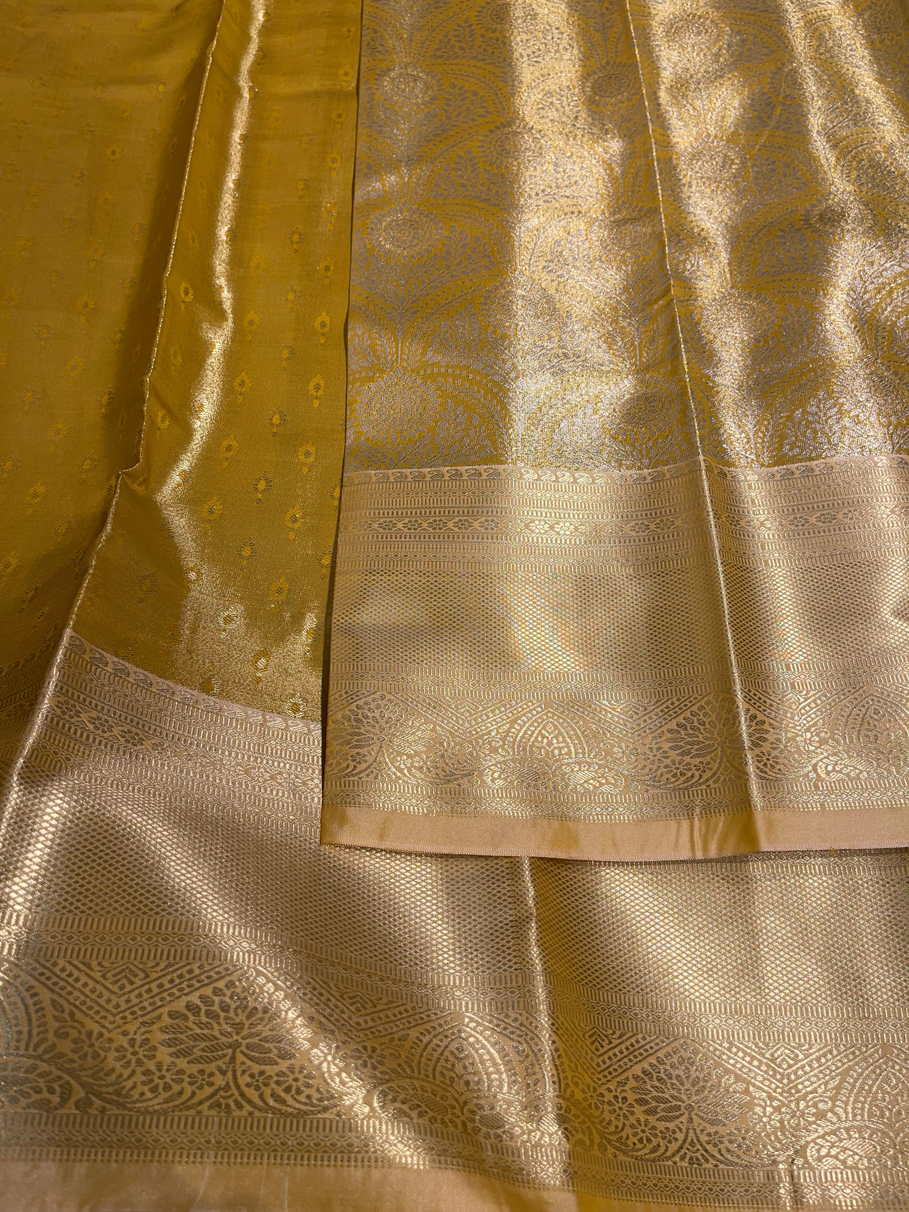 SWAYAMVARAM-MUSTARD YELLOW BRIDAL EDIT SAREE