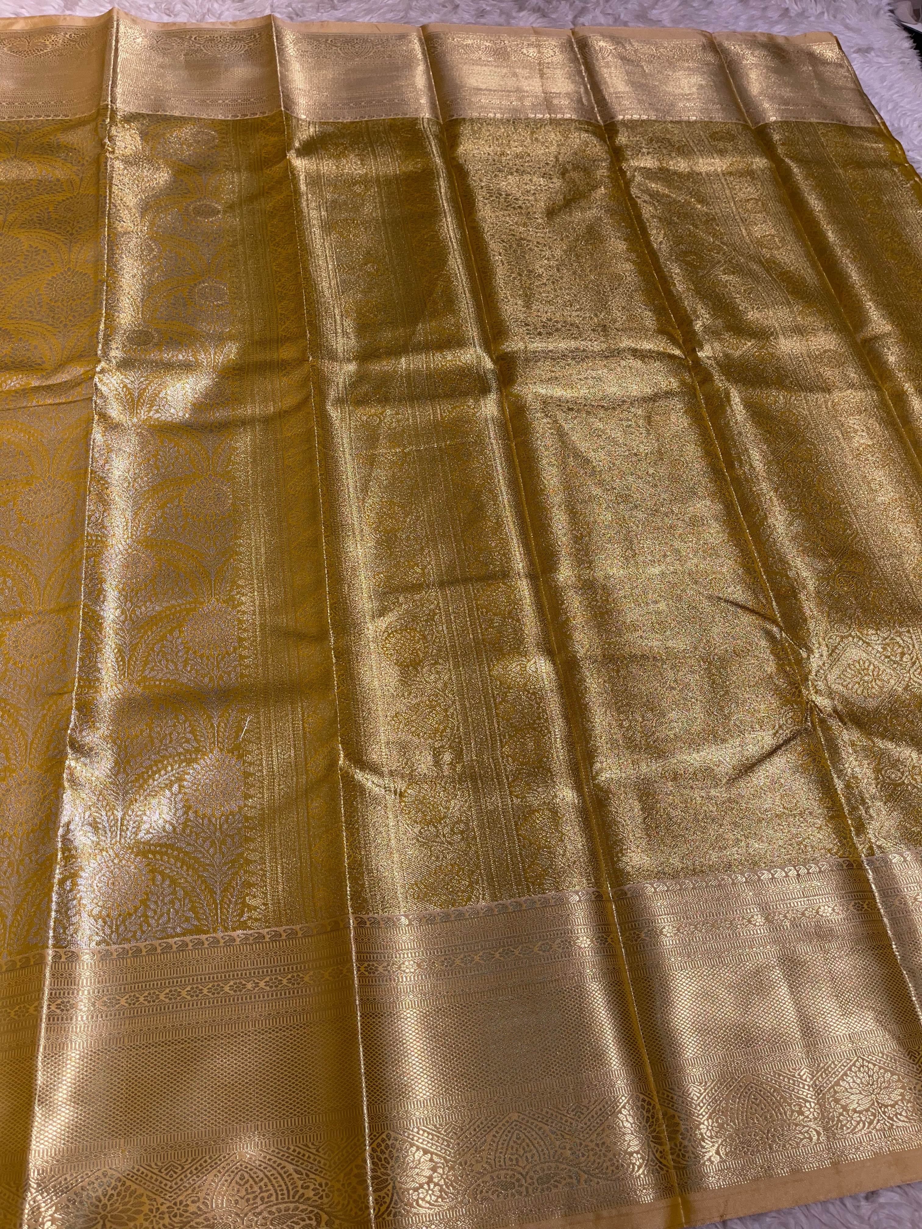 SWAYAMVARAM-MUSTARD YELLOW BRIDAL EDIT SAREE