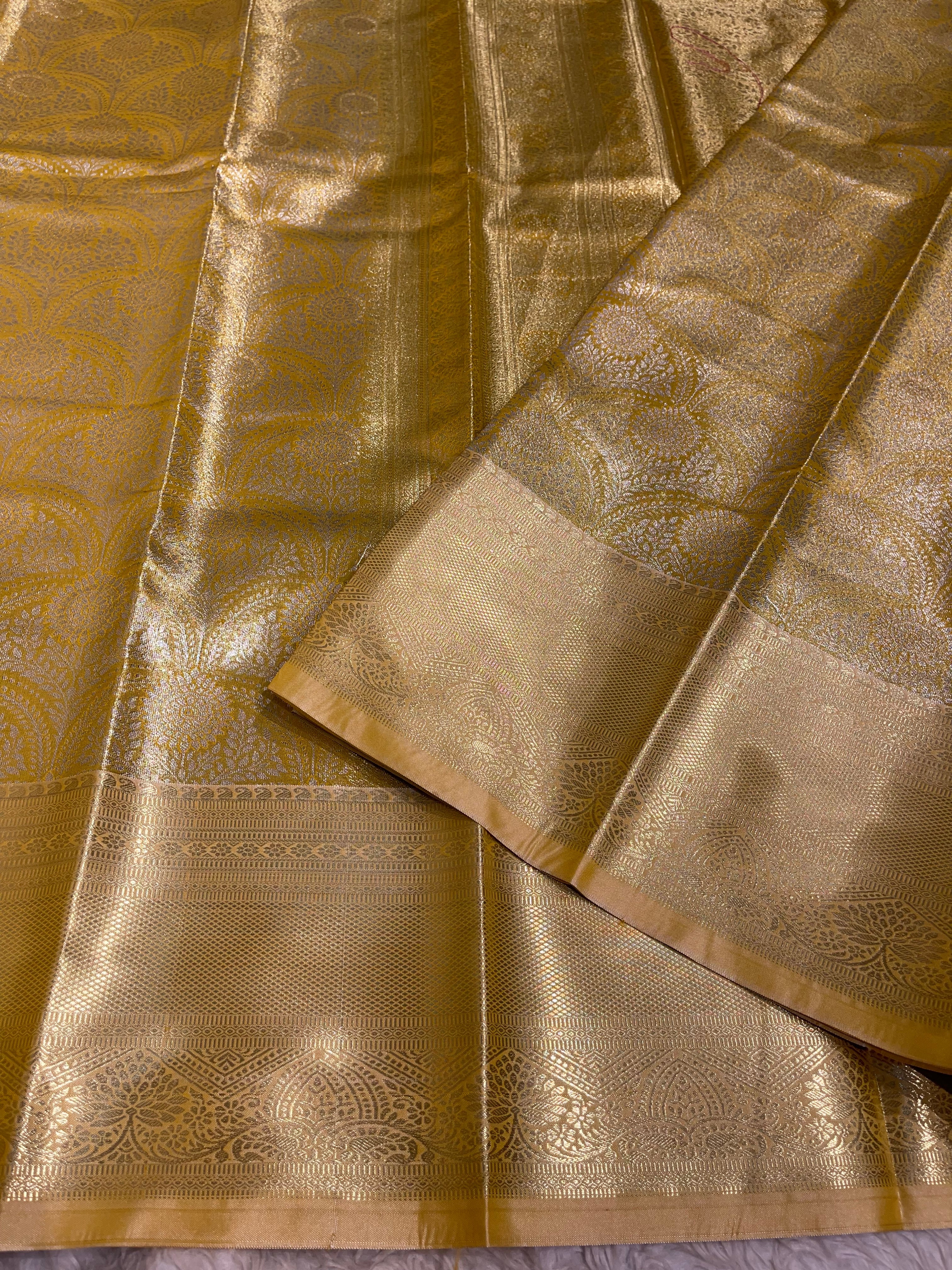 SWAYAMVARAM-MUSTARD YELLOW BRIDAL EDIT SAREE