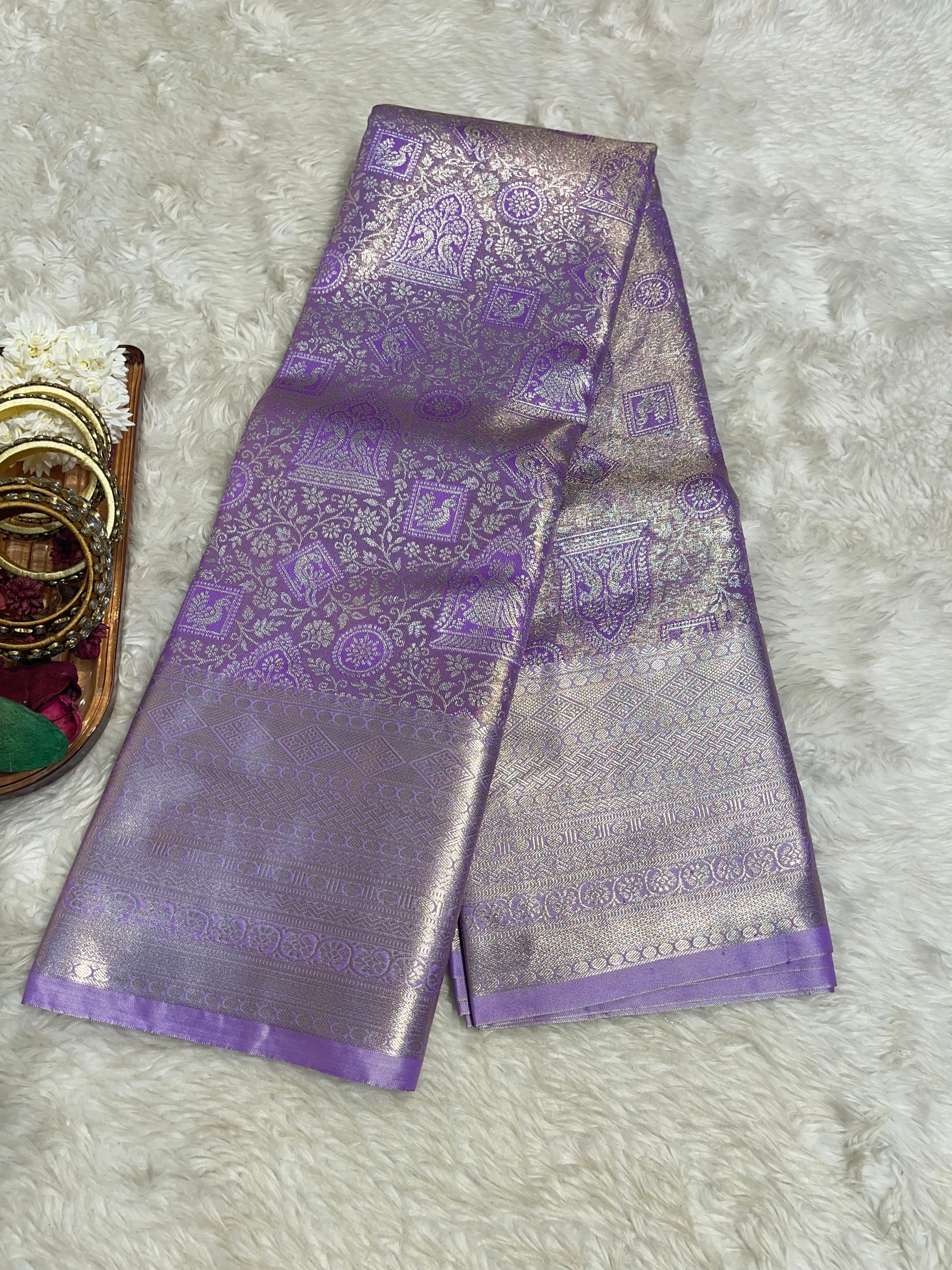 SWAYAMVARAM-LILAC BRIDAL EDIT SAREE