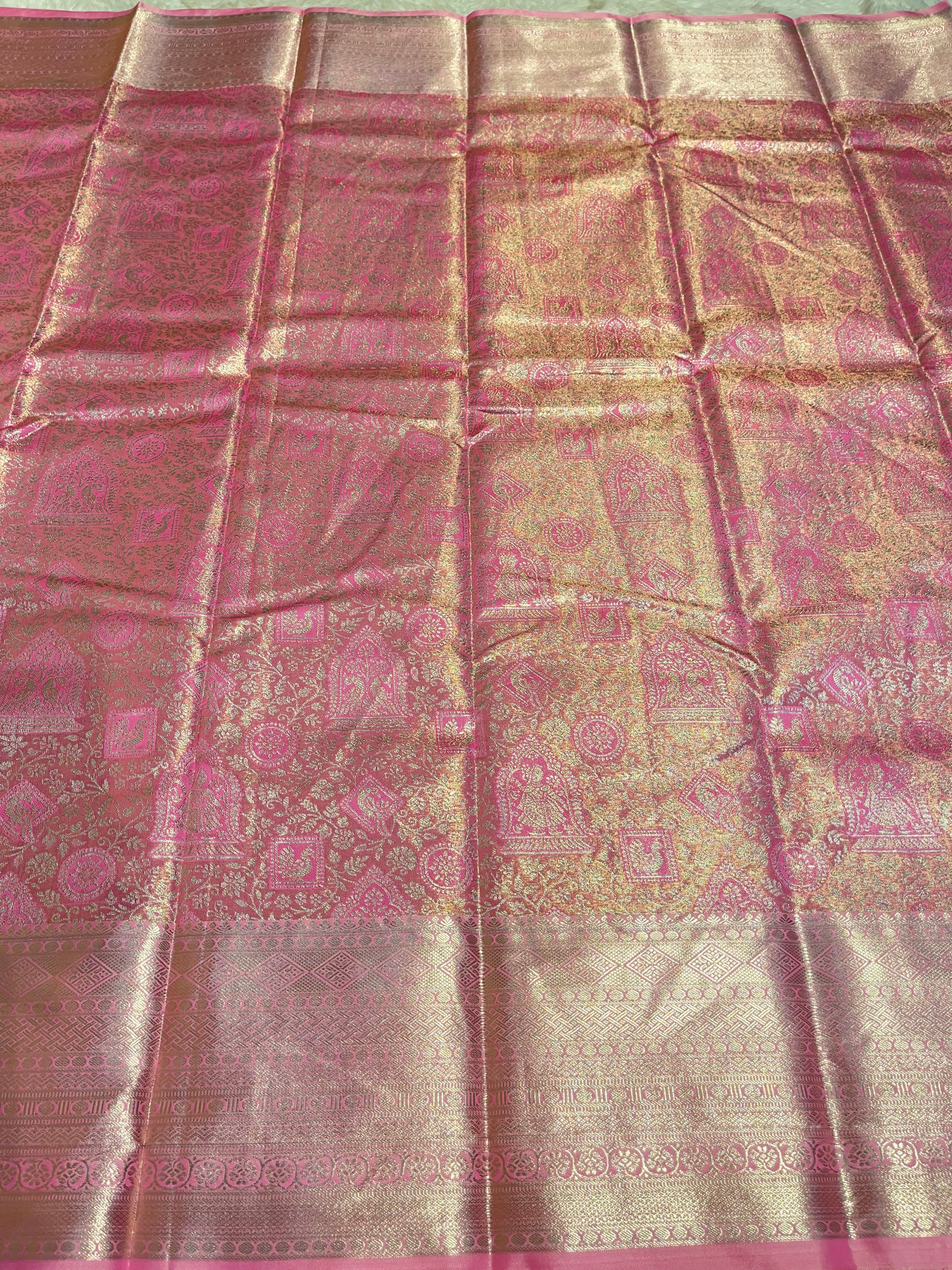 SWAYAMVARAM-PINK BRIDAL EDIT SAREE
