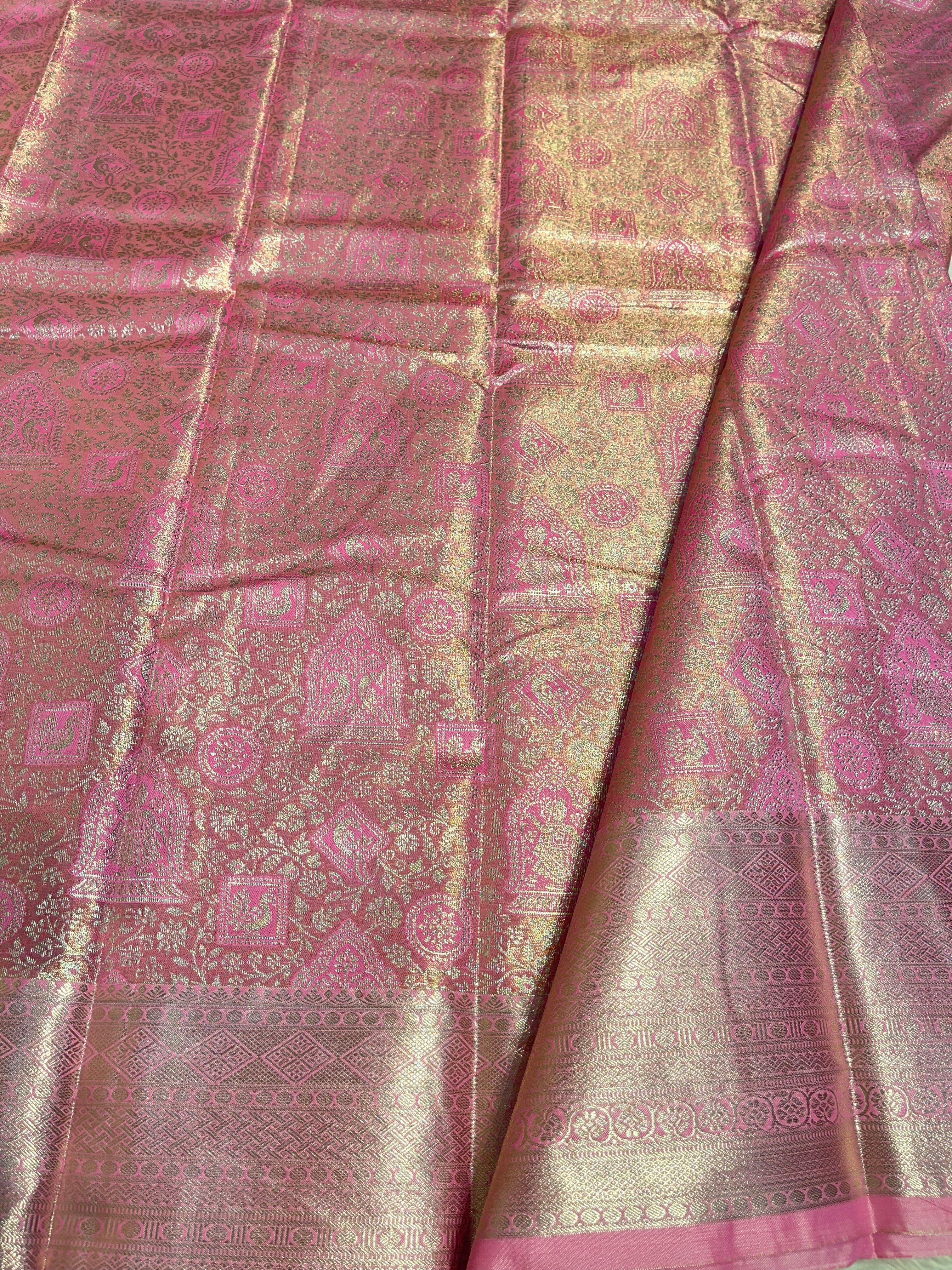 SWAYAMVARAM-PINK BRIDAL EDIT SAREE