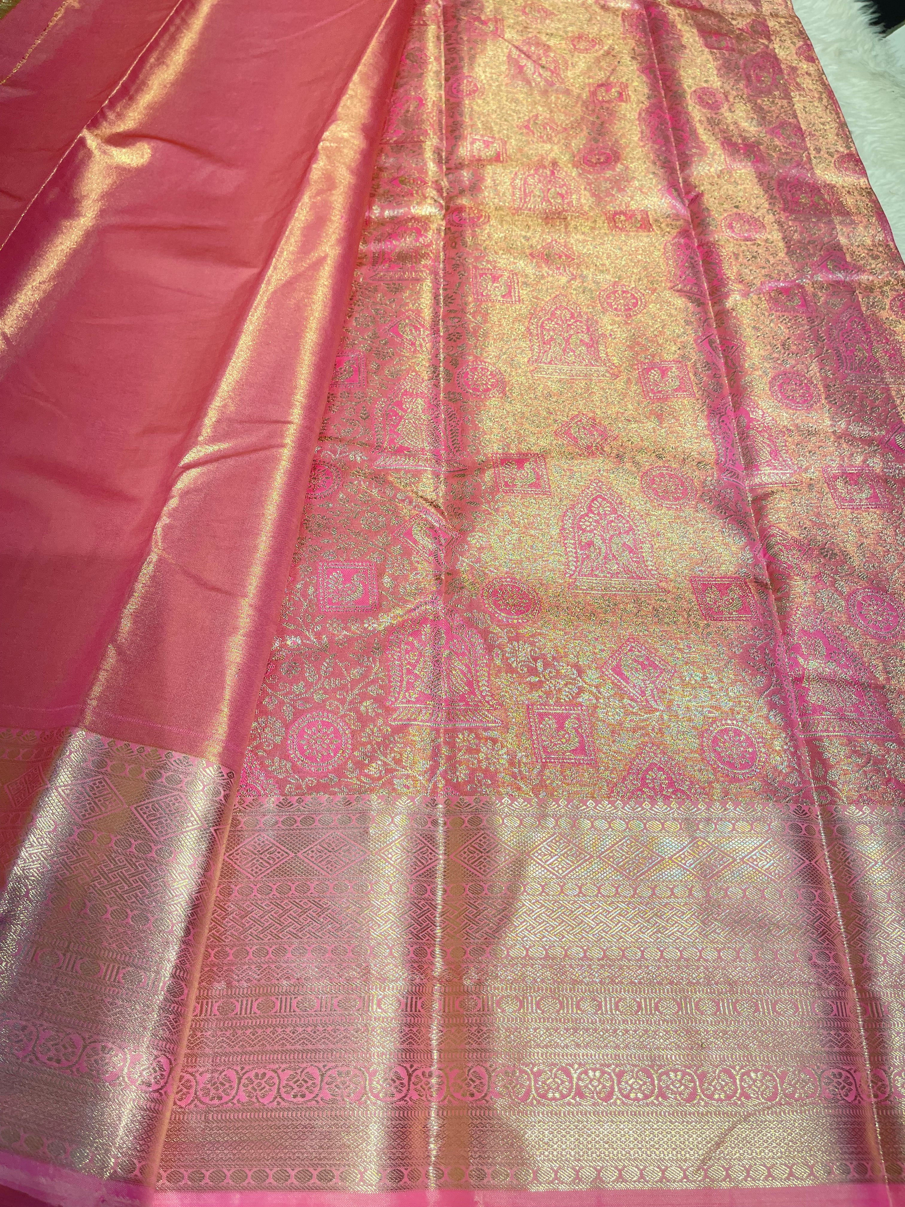 SWAYAMVARAM-PINK BRIDAL EDIT SAREE