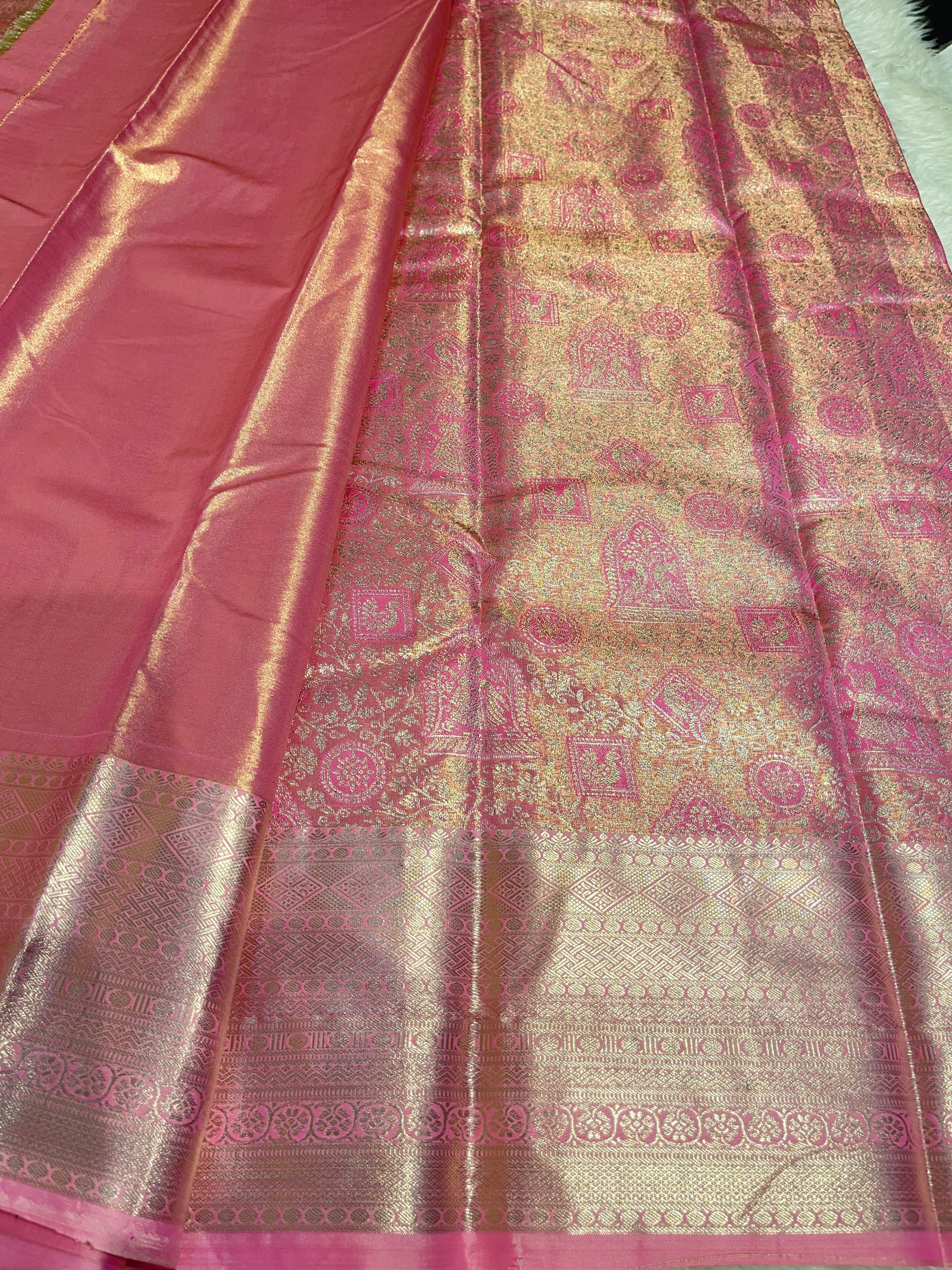SWAYAMVARAM-PINK BRIDAL EDIT SAREE