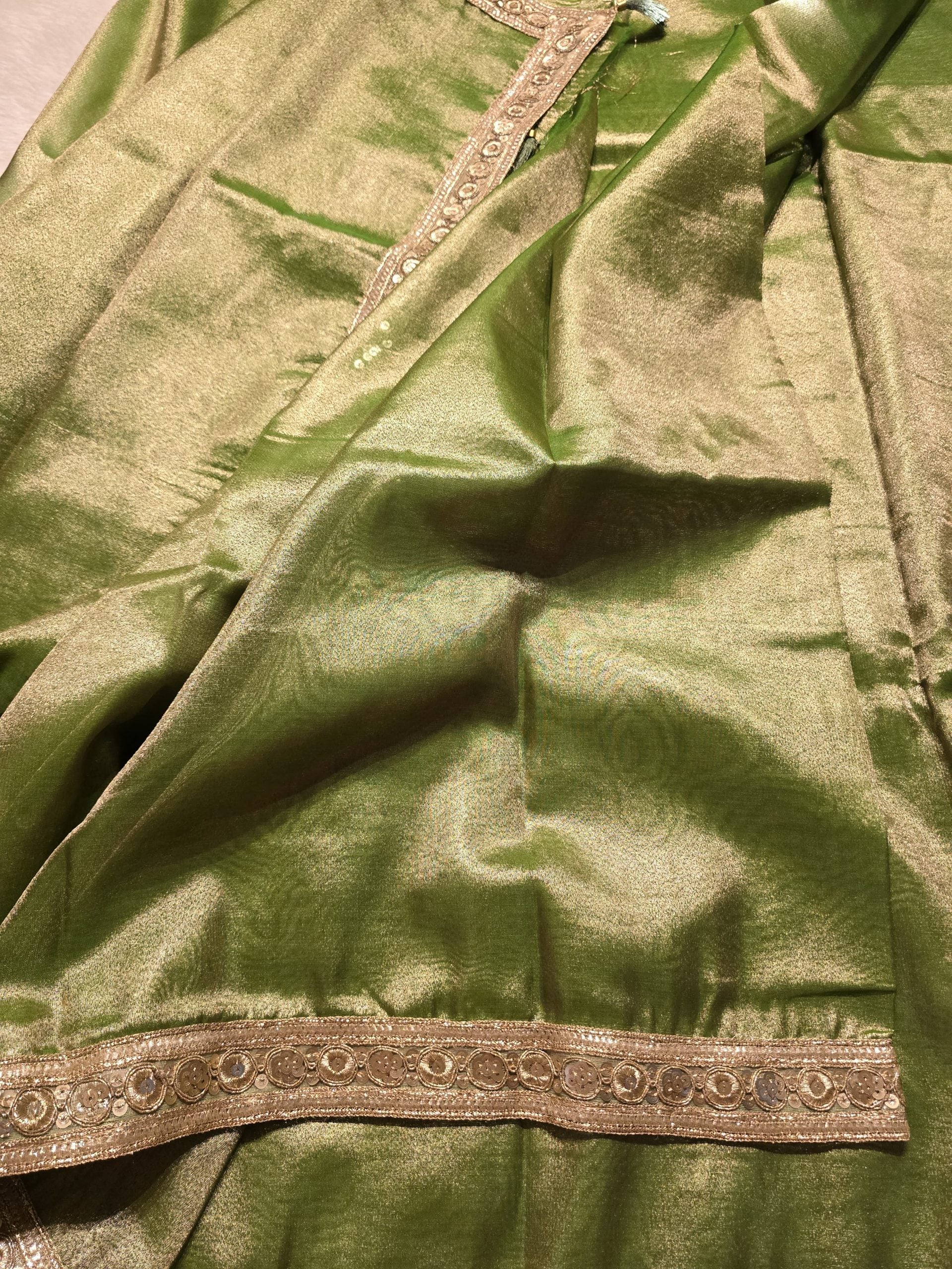 THRITHI 3 -DUAL GREEN SAREE