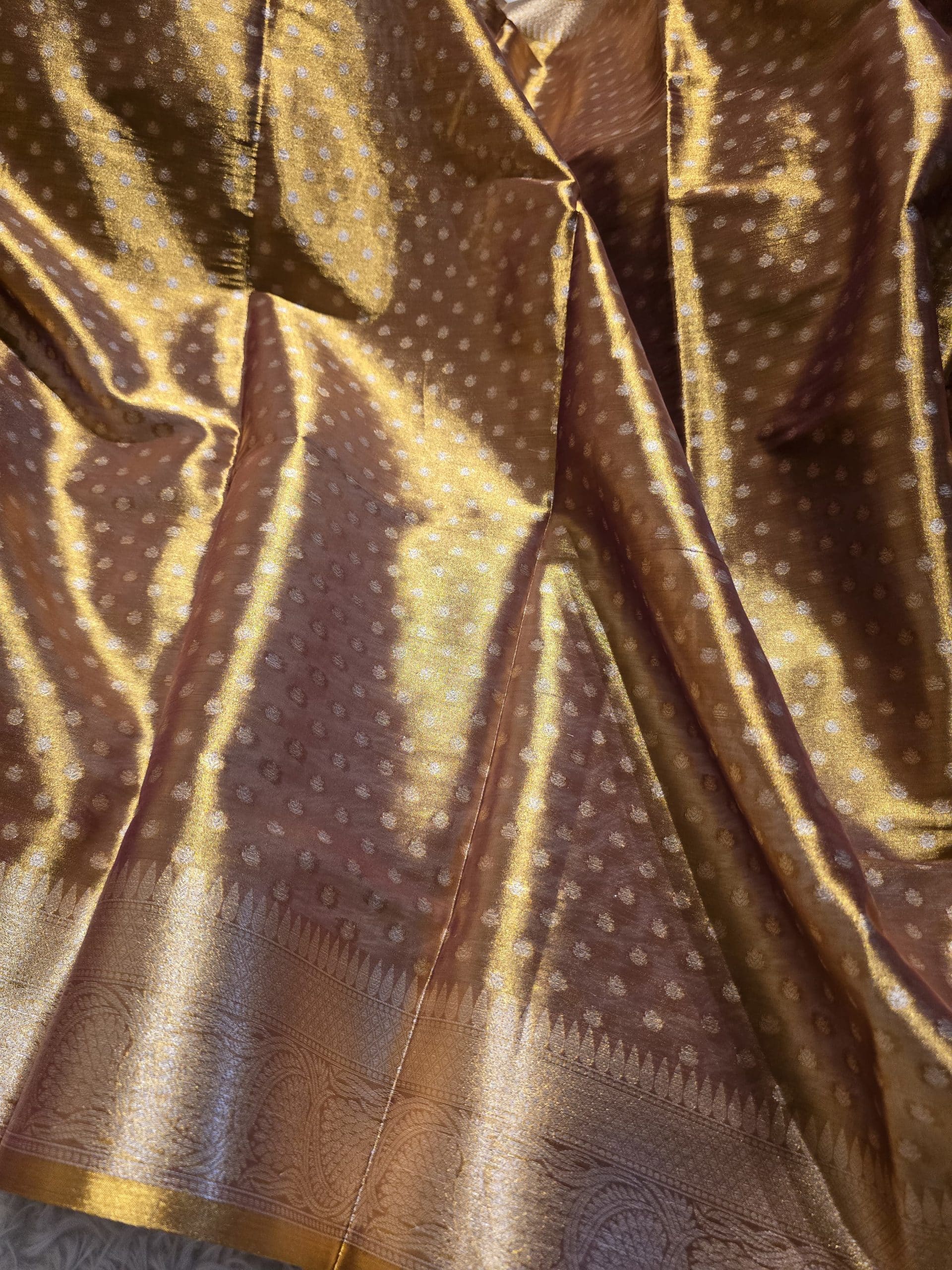 TIRA- ANTIQUE GOLD SAREE