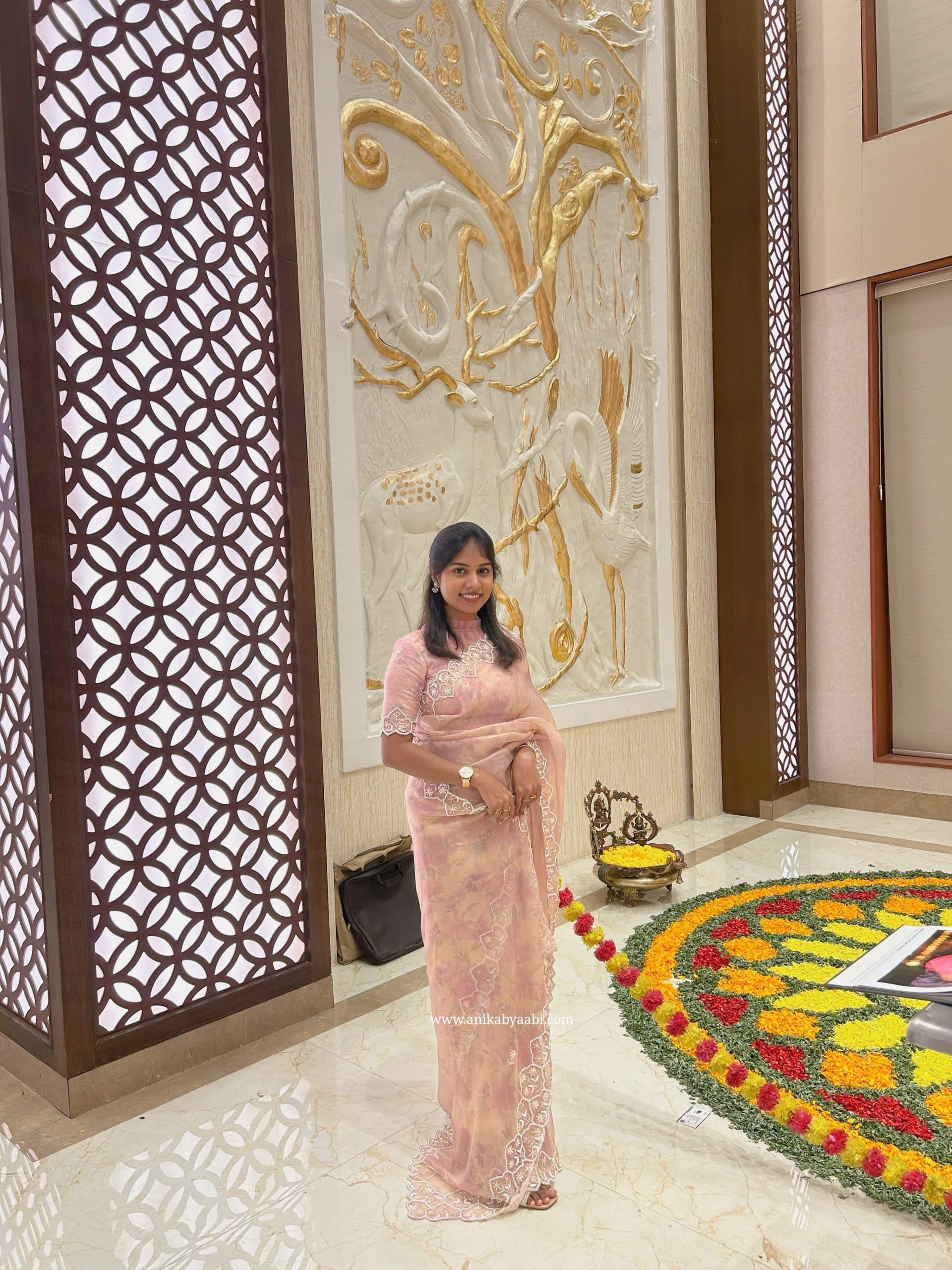 DAFFODIL - PASTEL PINK SAREE