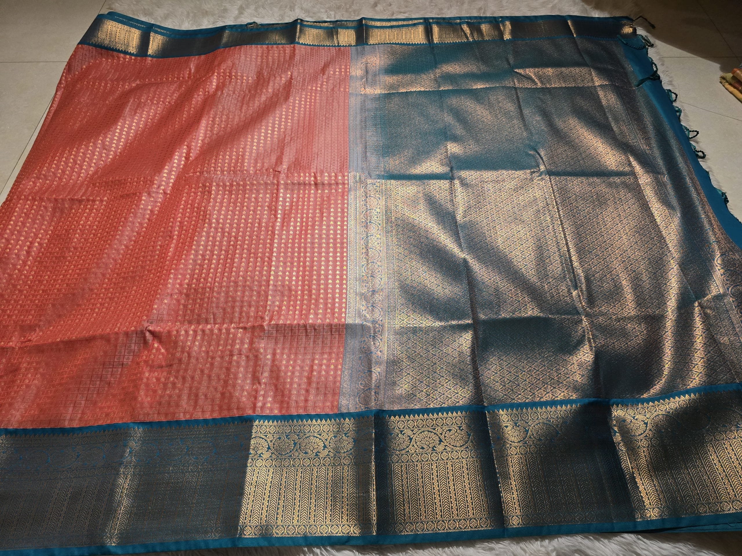 1000 BUTTAS-PEACH WITH RAMAGREEN