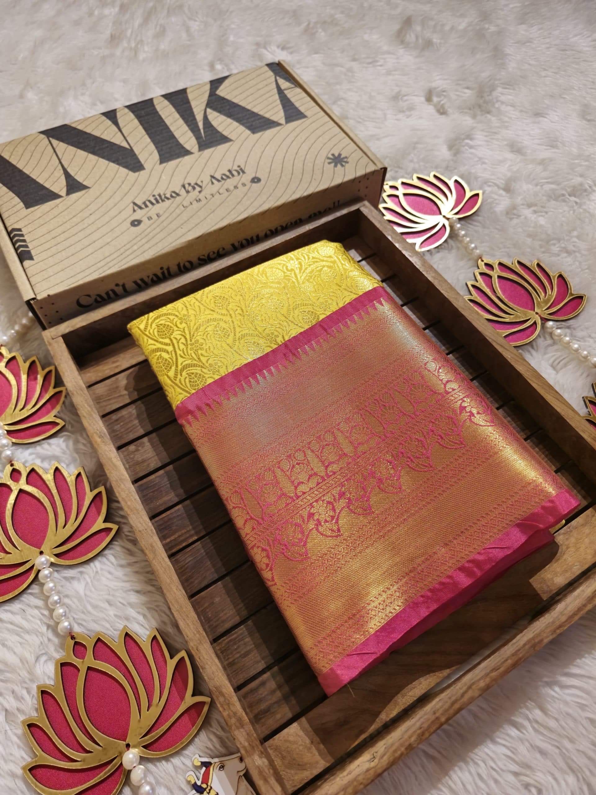 ANIKA'S KANCHI SEMI SILK SAREE-AS28