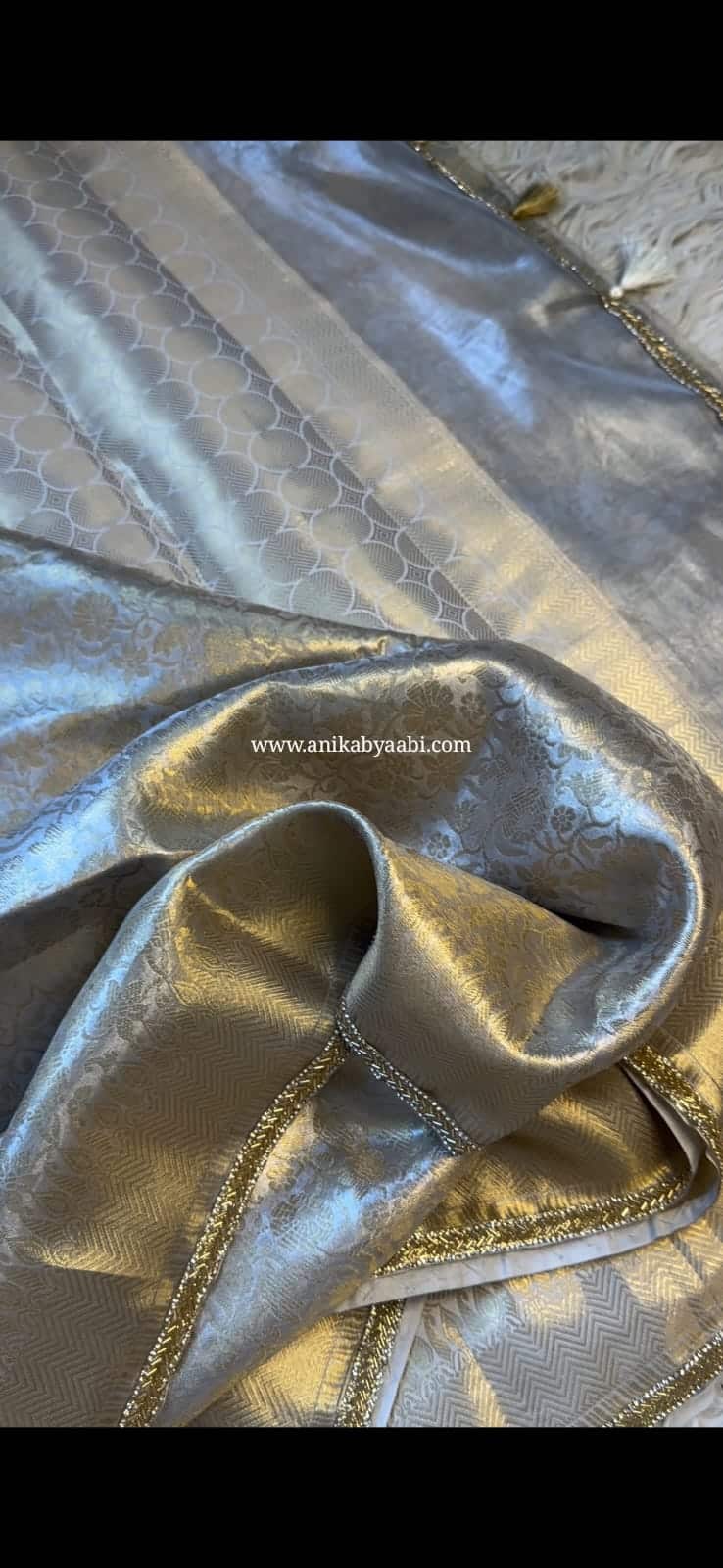 TISSUE BROCADE SAREE-SYLVIE