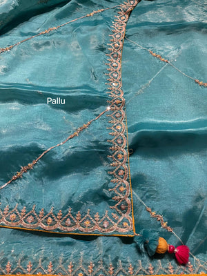 Blue Designer Saree- Anaya Festive Edit - A04