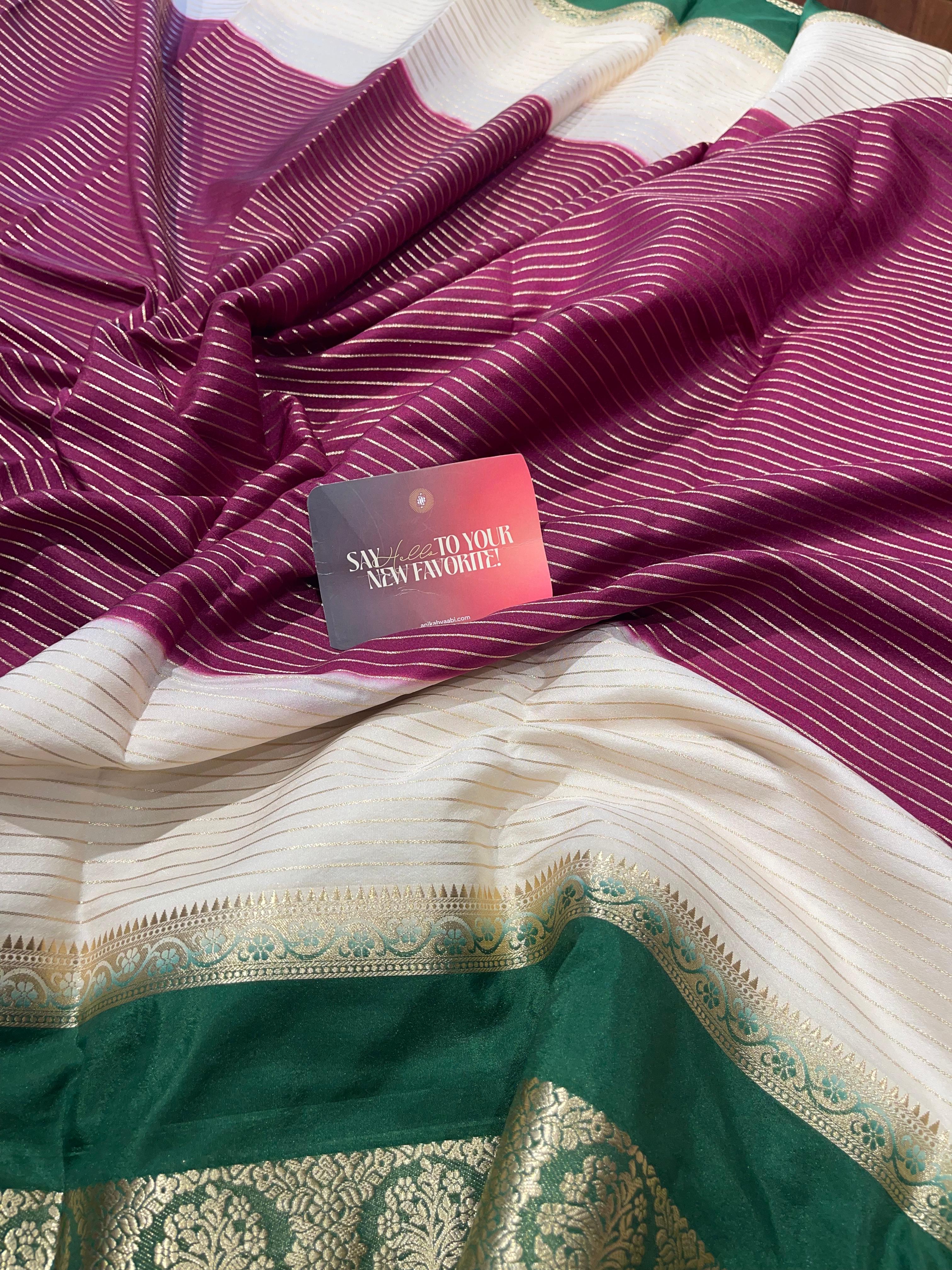 Anika's Banarasi Soft Silk-ABSS01