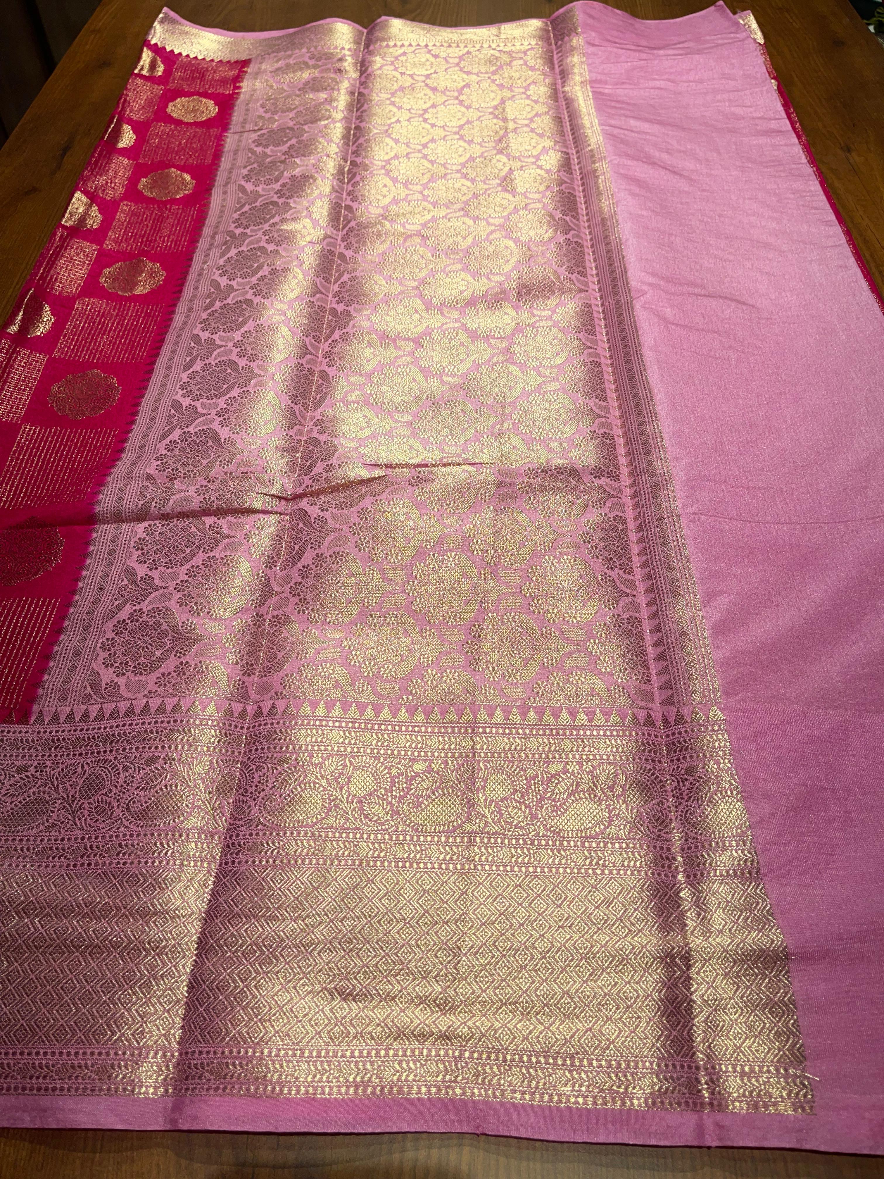 ROOPA- ANIKA'S BANARASI SEMI SILKS AR01