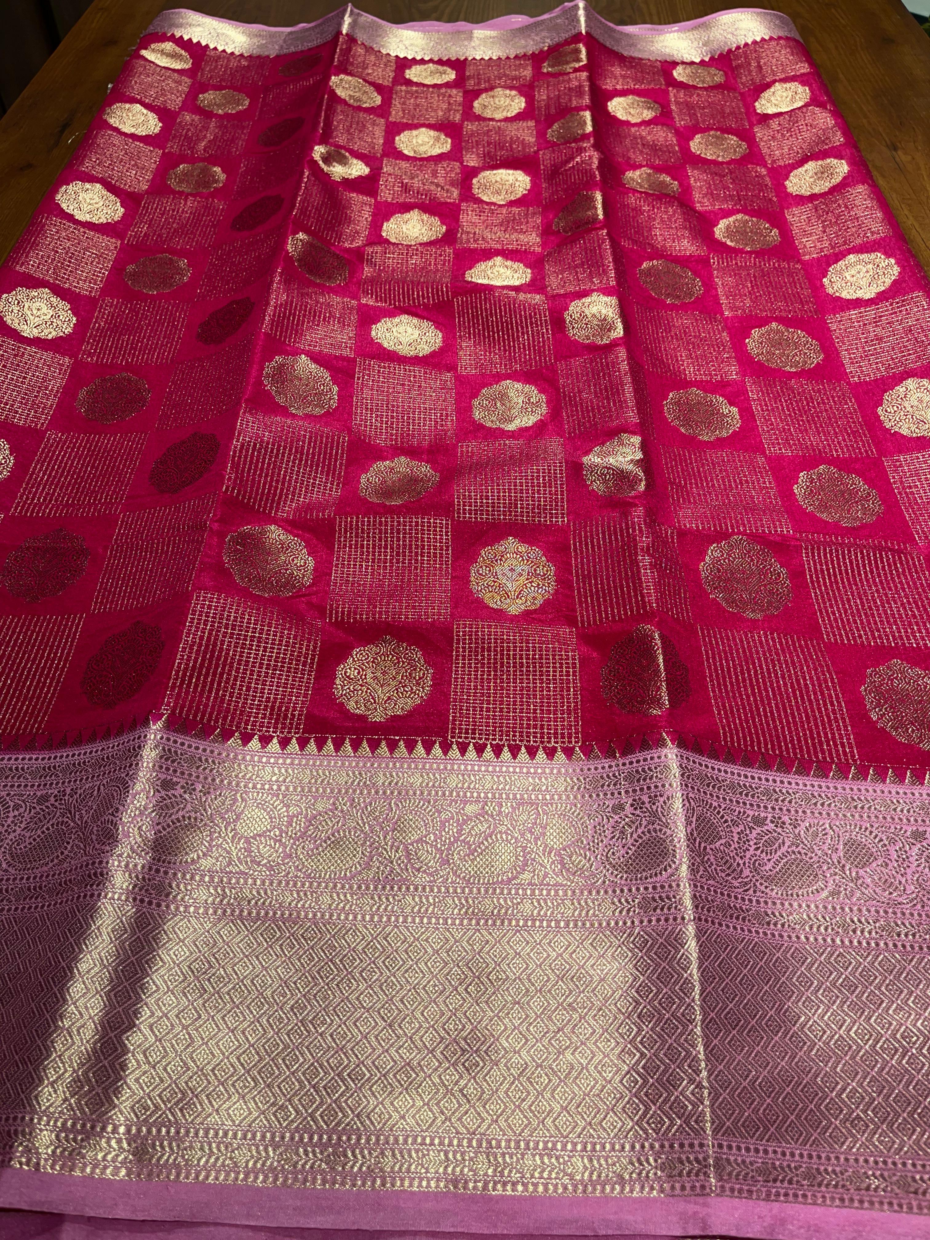 ROOPA- ANIKA'S BANARASI SEMI SILKS AR01