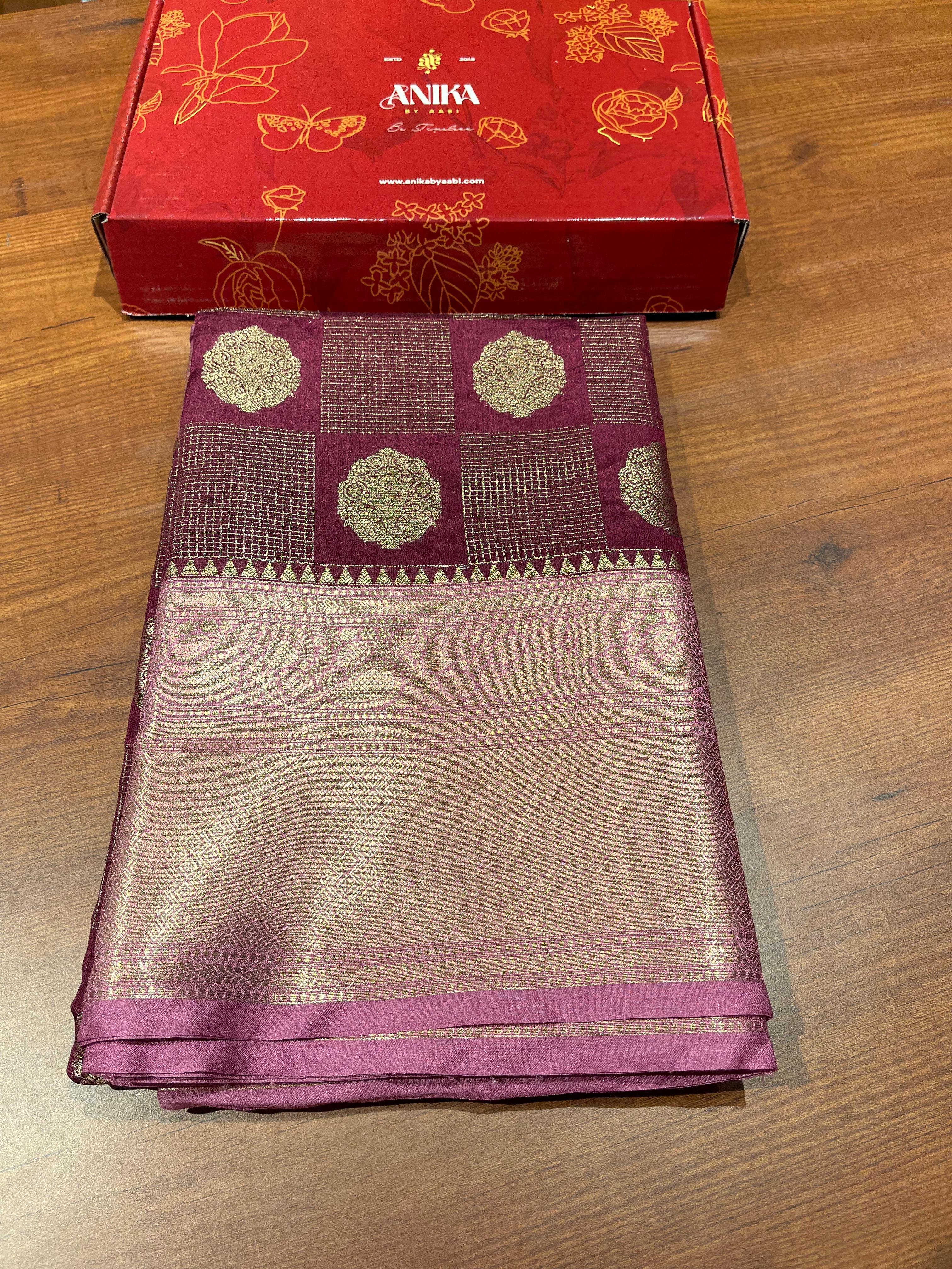 Anika's Banarasi Semi Silk AR02 - Roopa