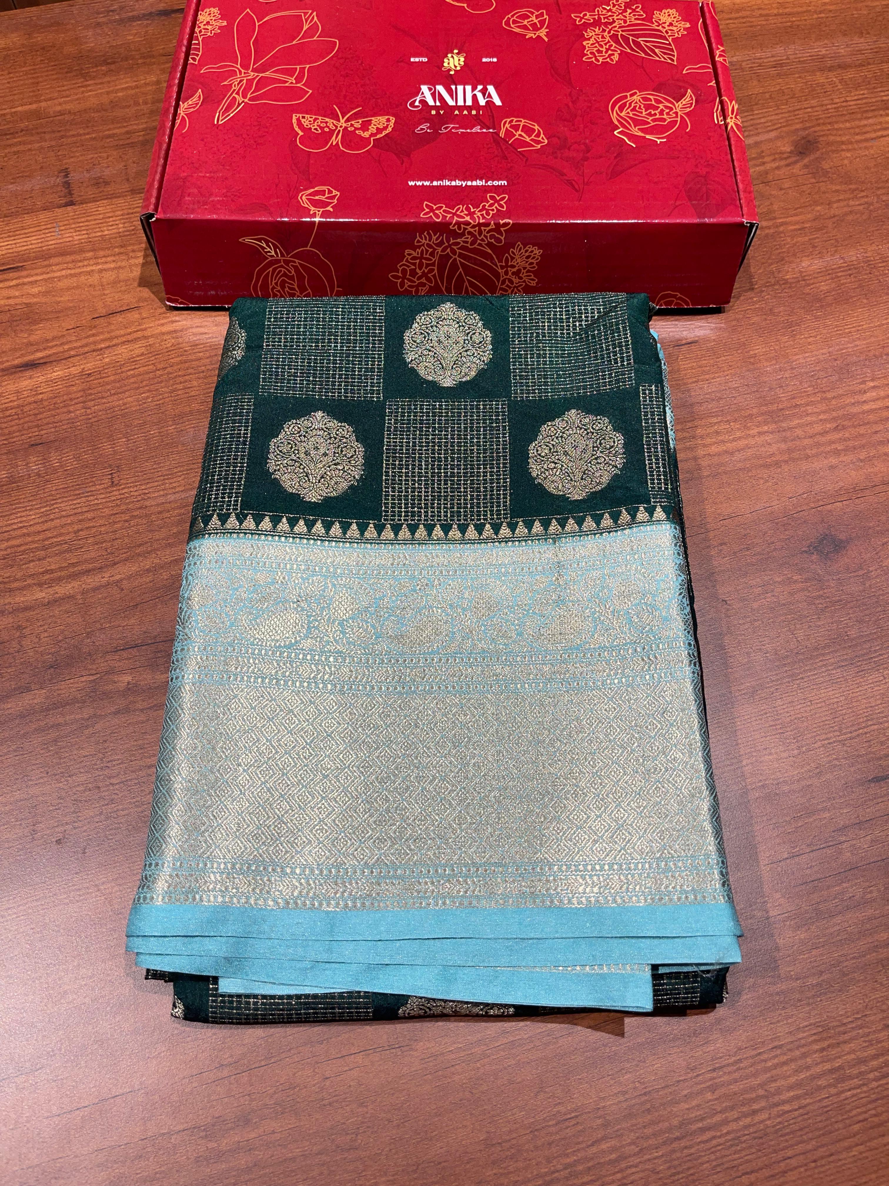 Anika's Banarasi Semi Silk AR03 - Roopa