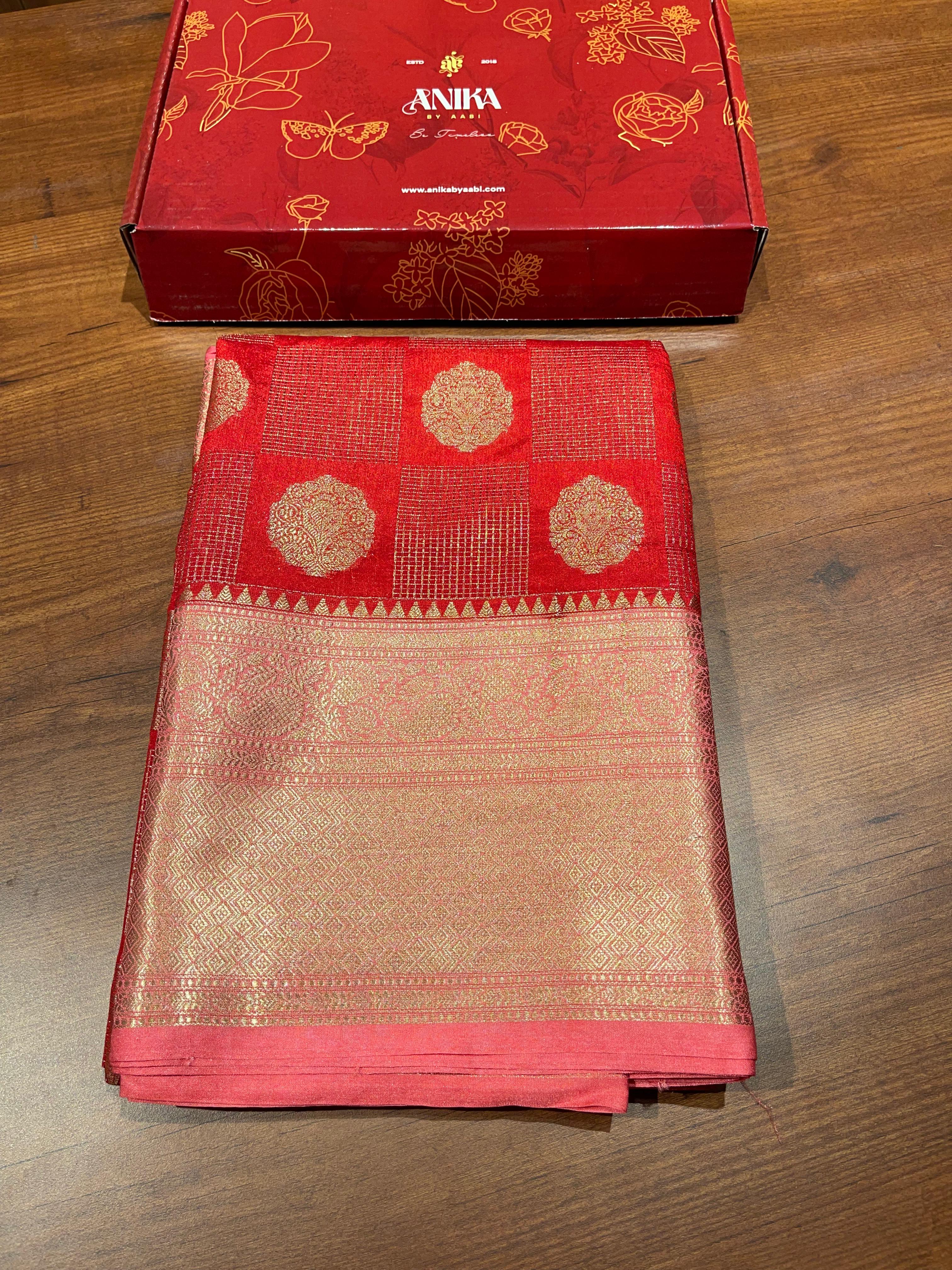 Anika's Banarasi Semi Silk AR05 - Roopa