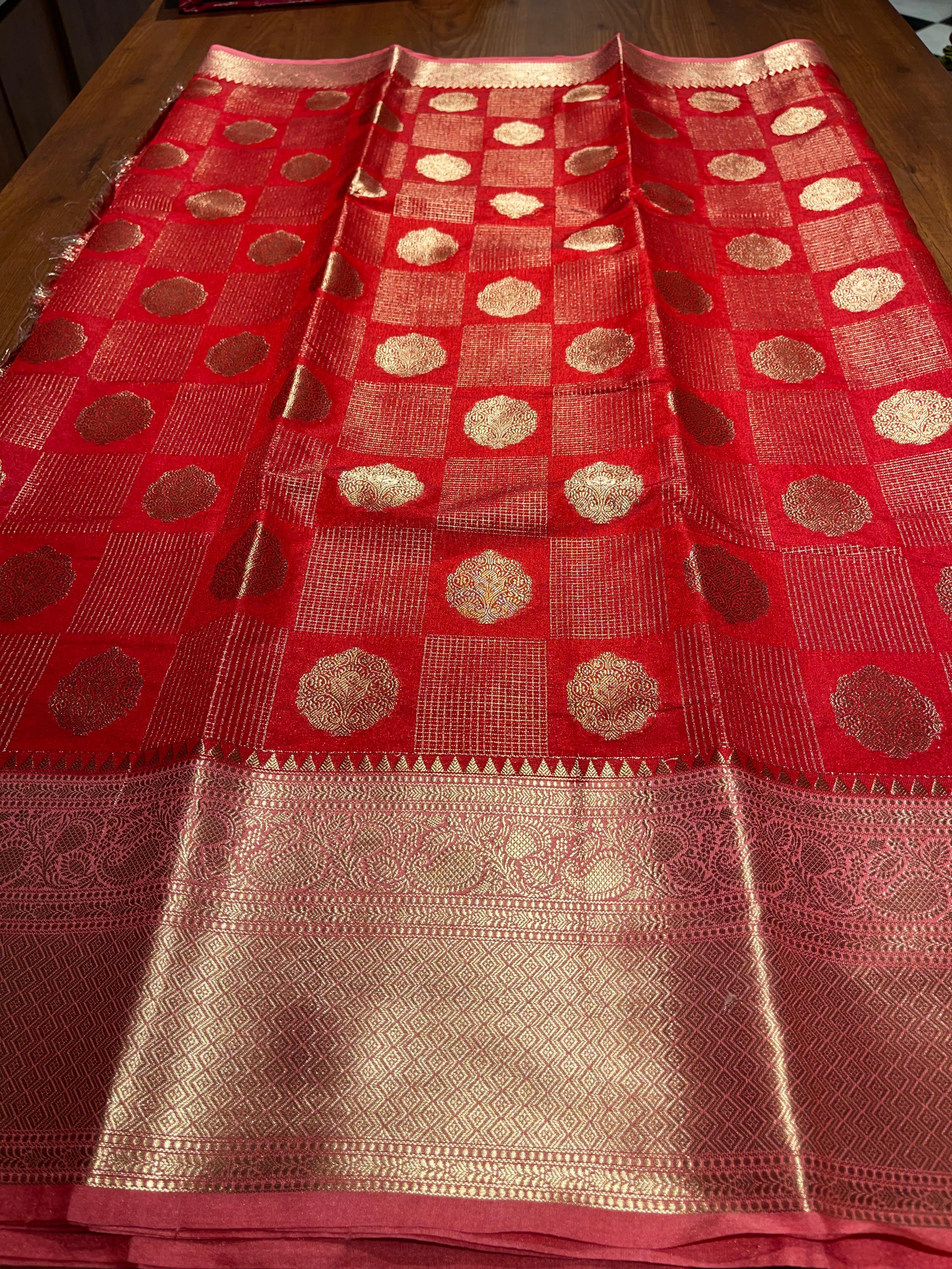 Anika's Banarasi Semi Silk AR05 - Roopa