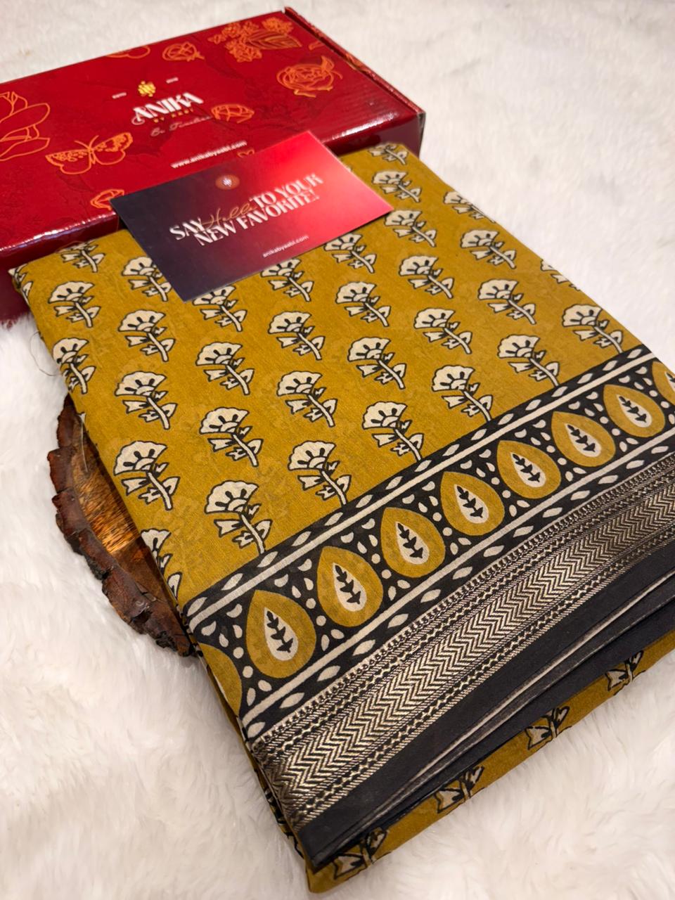 Anika’s Pure Maheshwari Silk cotton - APM01