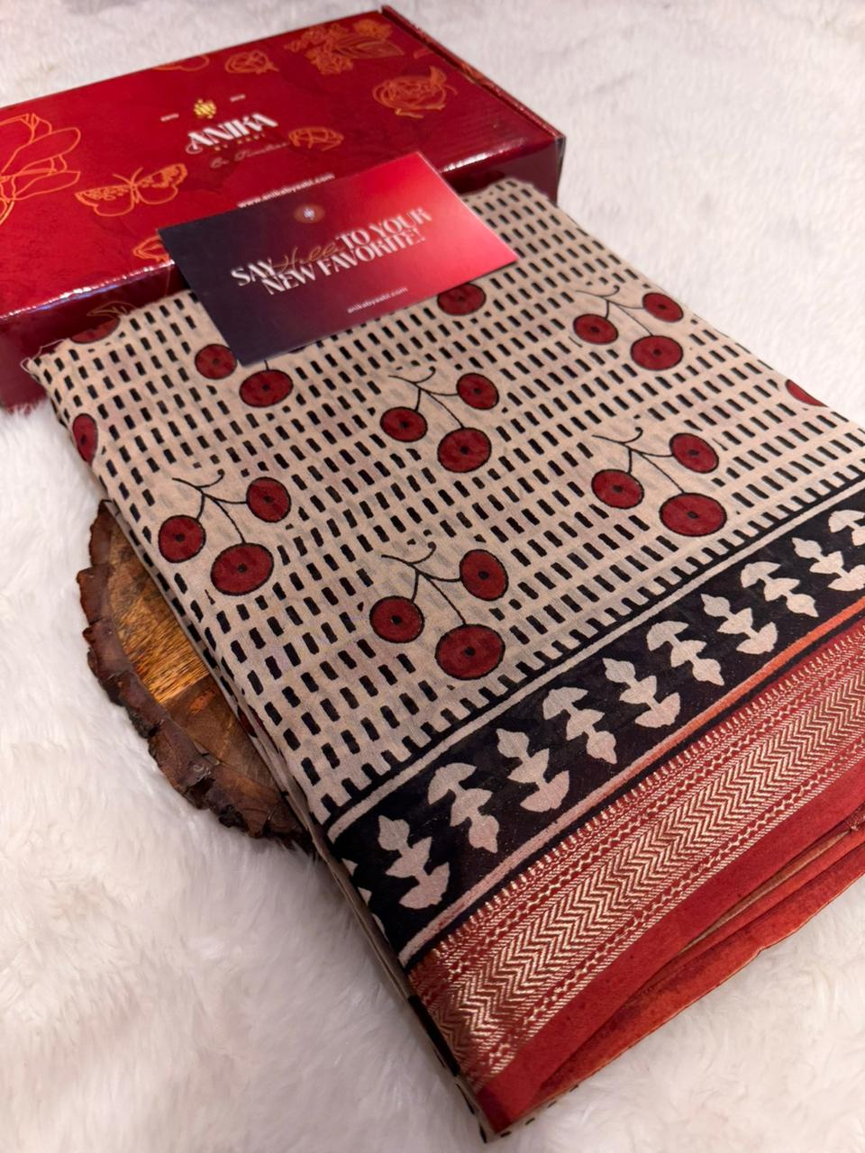Anika’s Pure Maheshwari Silk cotton - APM02