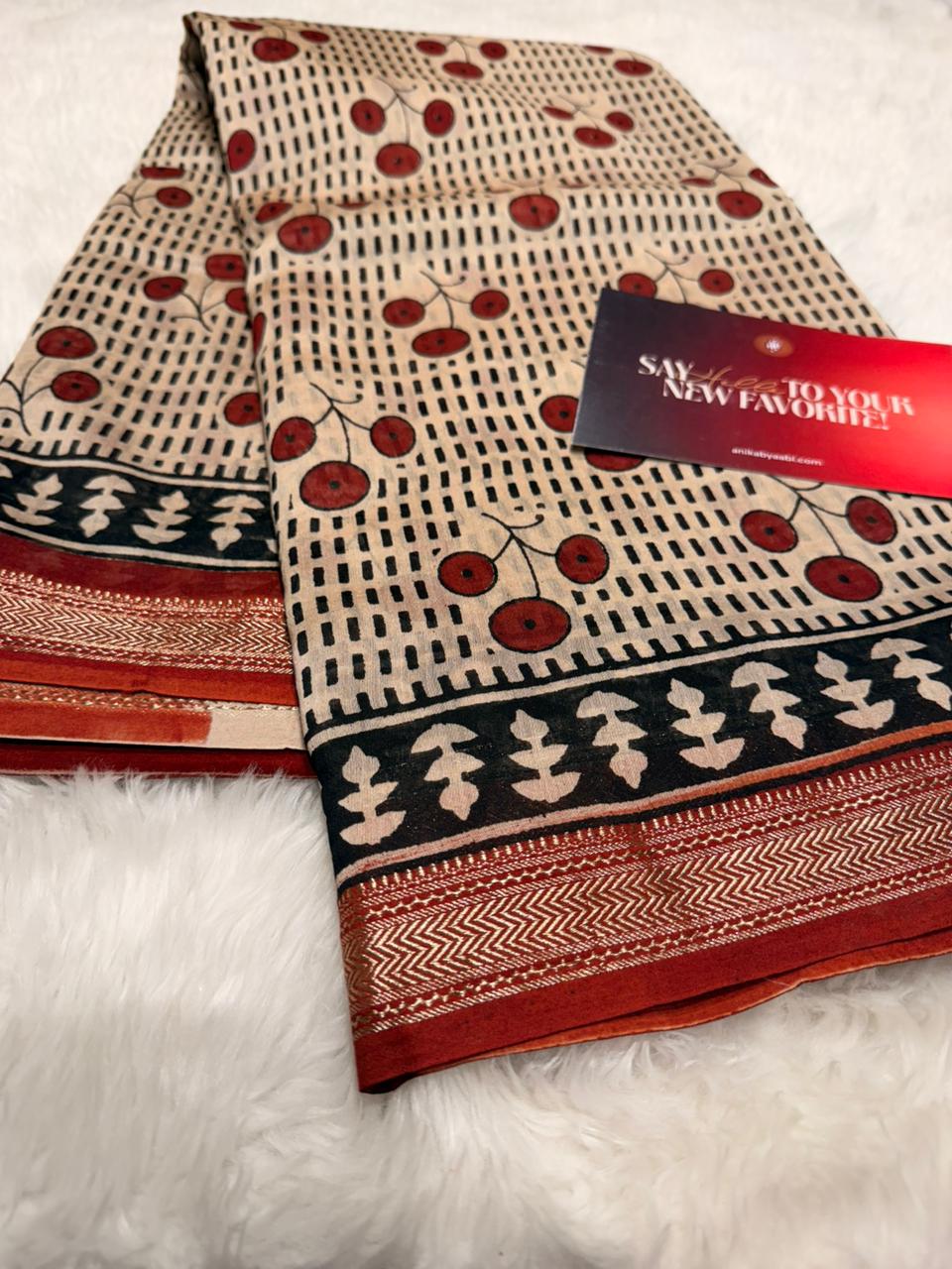 Anika’s Pure Maheshwari Silk cotton - APM02