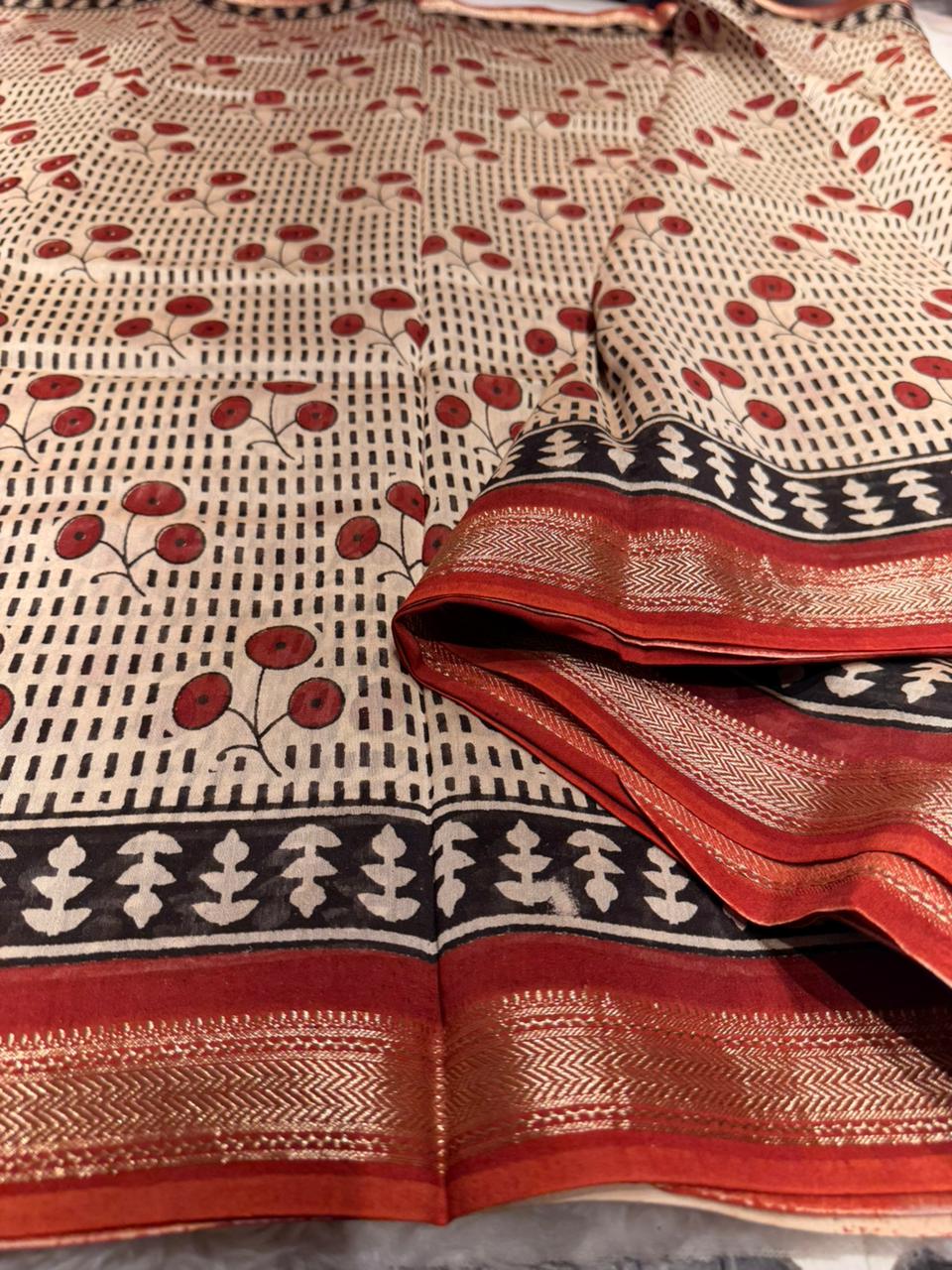Anika’s Pure Maheshwari Silk cotton - APM02