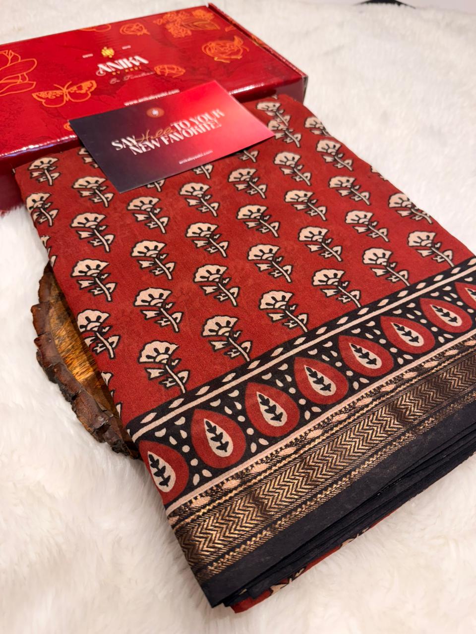 Anika’s Pure Maheshwari Silk cotton - APM03